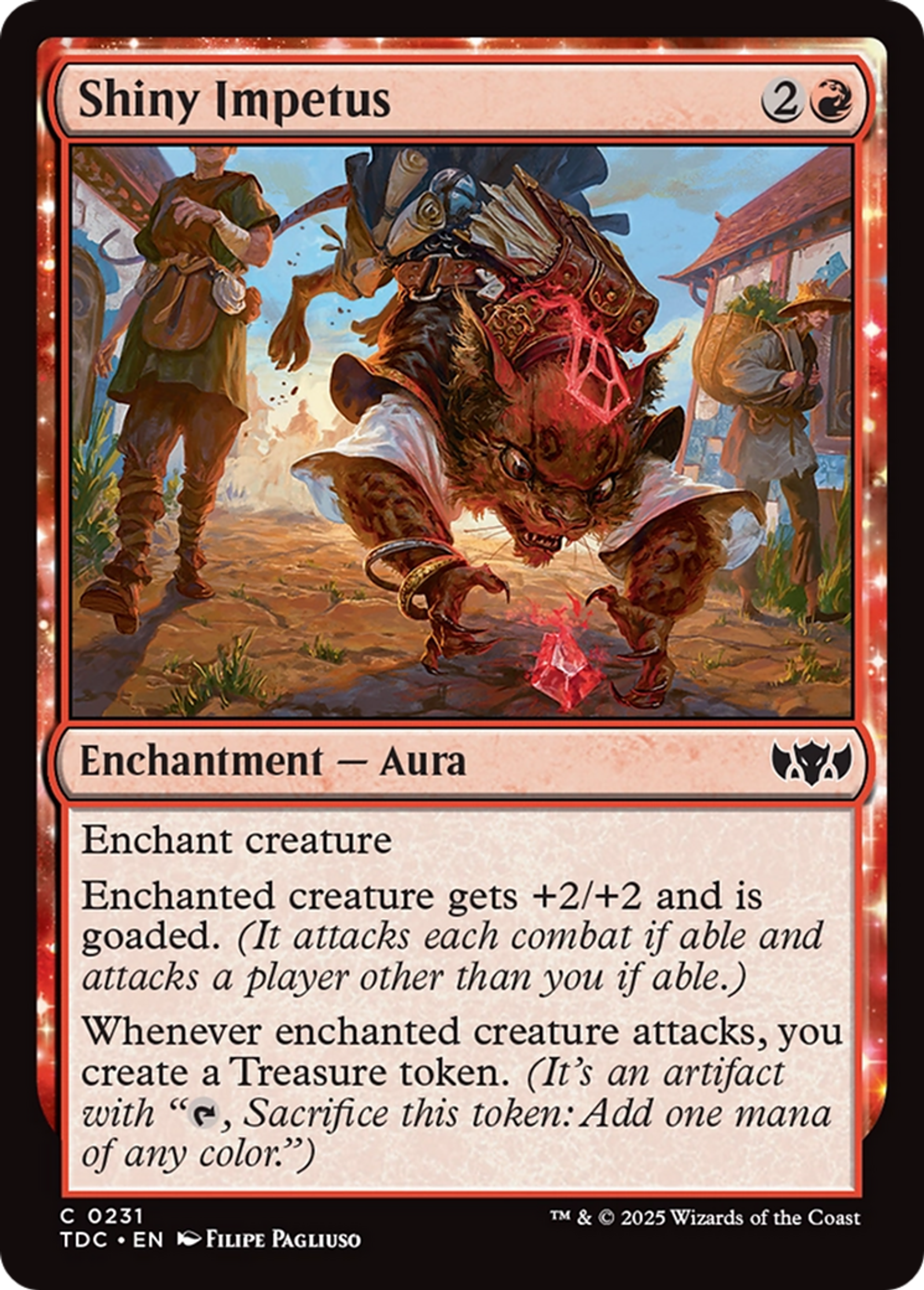 Impetus brillant — Tarkir: Dragonstorm Commander — Magic: The Gathering