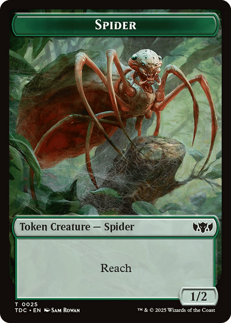 Spider — Tarkir: Dragonstorm Commander — Magic: The Gathering