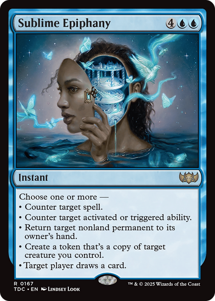 Sublime Epiphany — Tarkir: Dragonstorm Commander — Magic: The Gathering