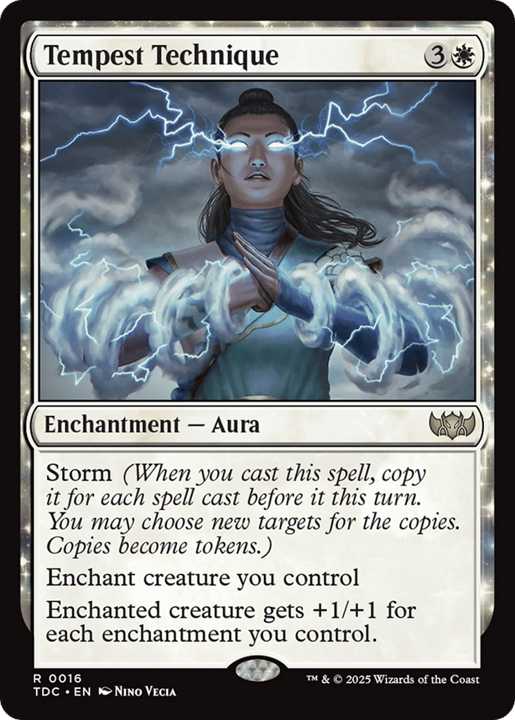 Tempest Technique — Tarkir: Dragonstorm Commander — Magic: The Gathering