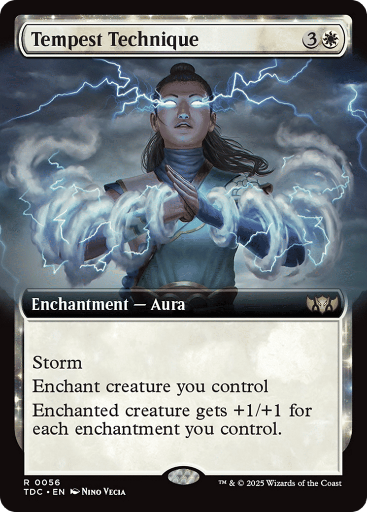 Tempest Technique from Tarkir: Dragonstorm Commander - Magic: The Gathering