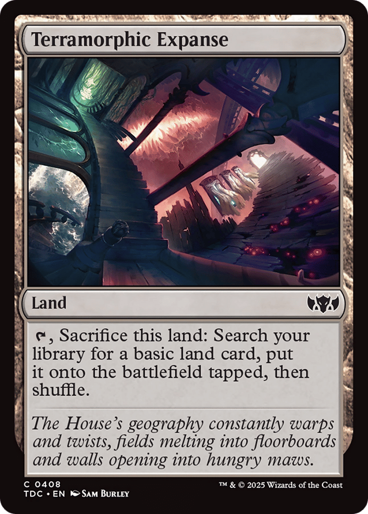Terramorphic Expanse — Tarkir: Dragonstorm Commander — Magic: The Gathering