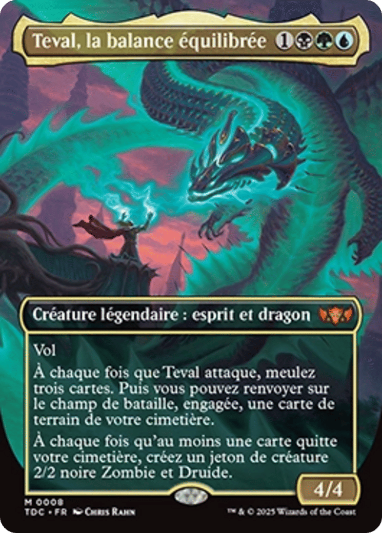 Teval, la balance équilibrée — Tarkir: Dragonstorm Commander — Magic: The Gathering