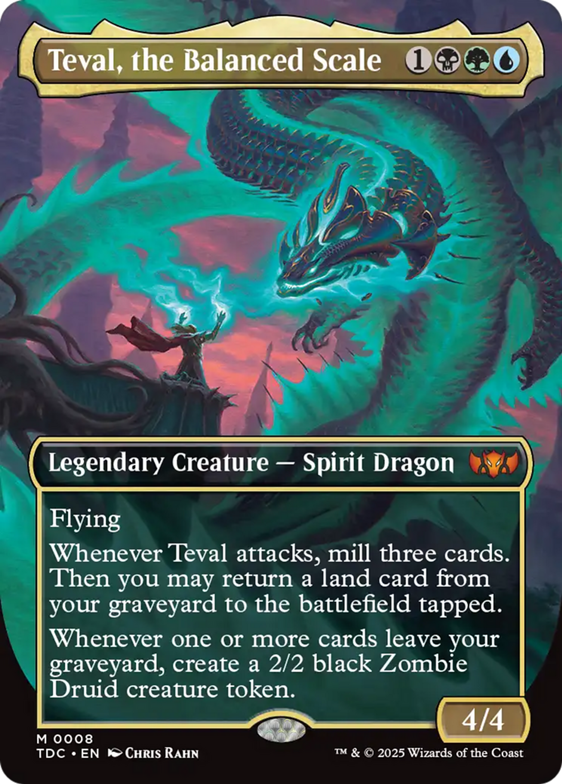 Teval, la balance équilibrée — Tarkir: Dragonstorm Commander — Magic: The Gathering