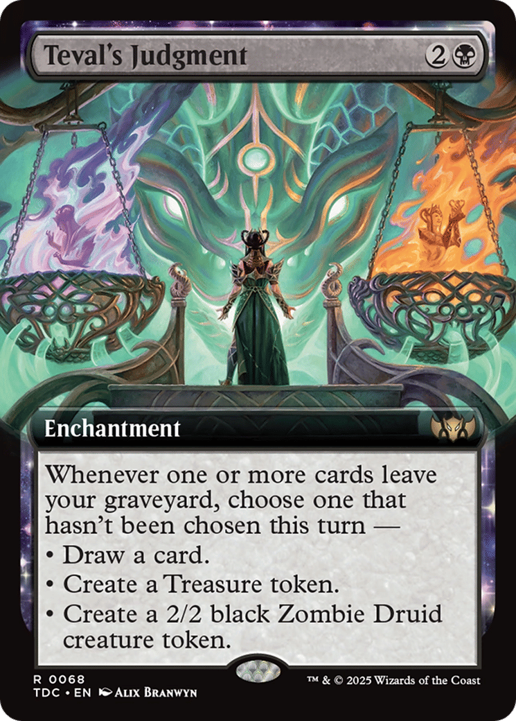 Teval's Judgment — Tarkir: Dragonstorm Commander — Magic: The Gathering