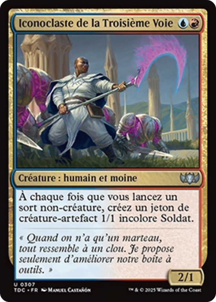 Iconoclaste de la Troisième Voie — Tarkir: Dragonstorm Commander — Magic: The Gathering