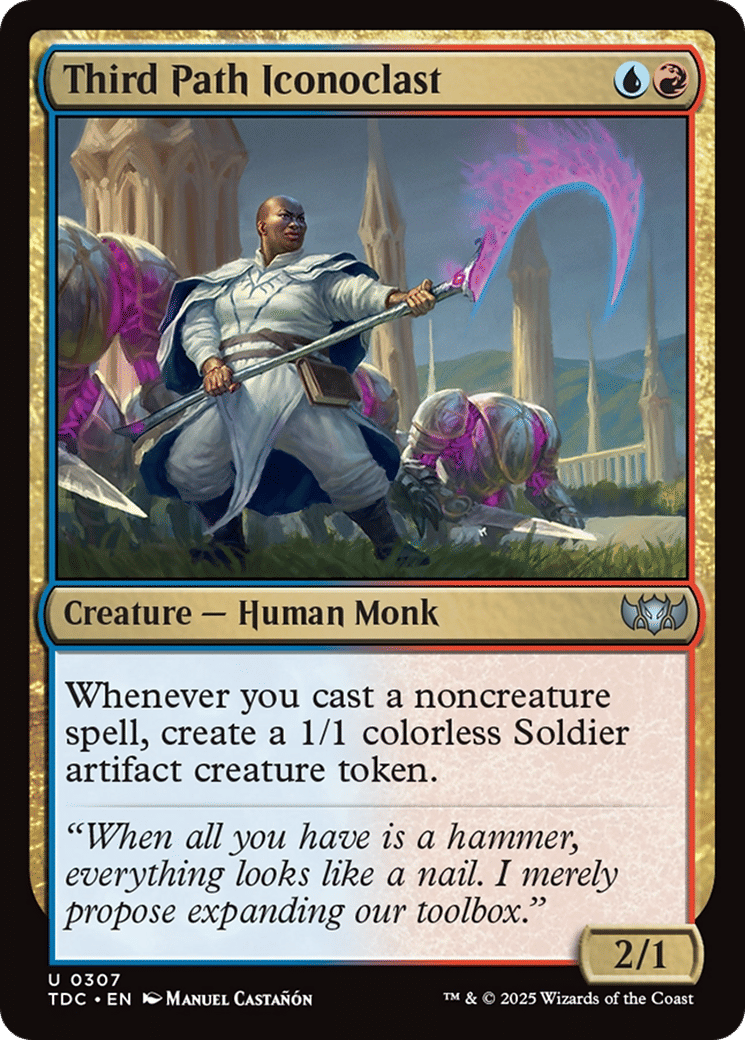 Third Path Iconoclast — Tarkir: Dragonstorm Commander — Magic: The Gathering