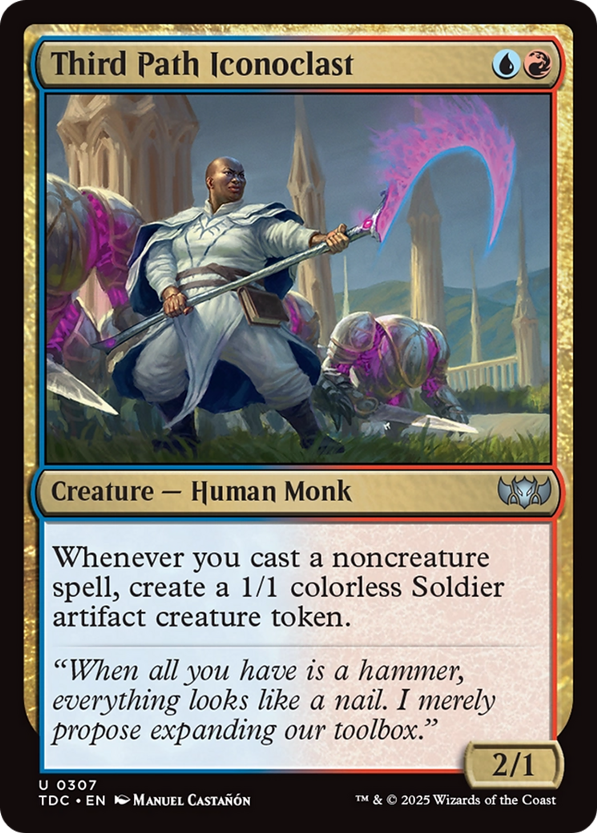 Iconoclaste de la Troisième Voie — Tarkir: Dragonstorm Commander — Magic: The Gathering