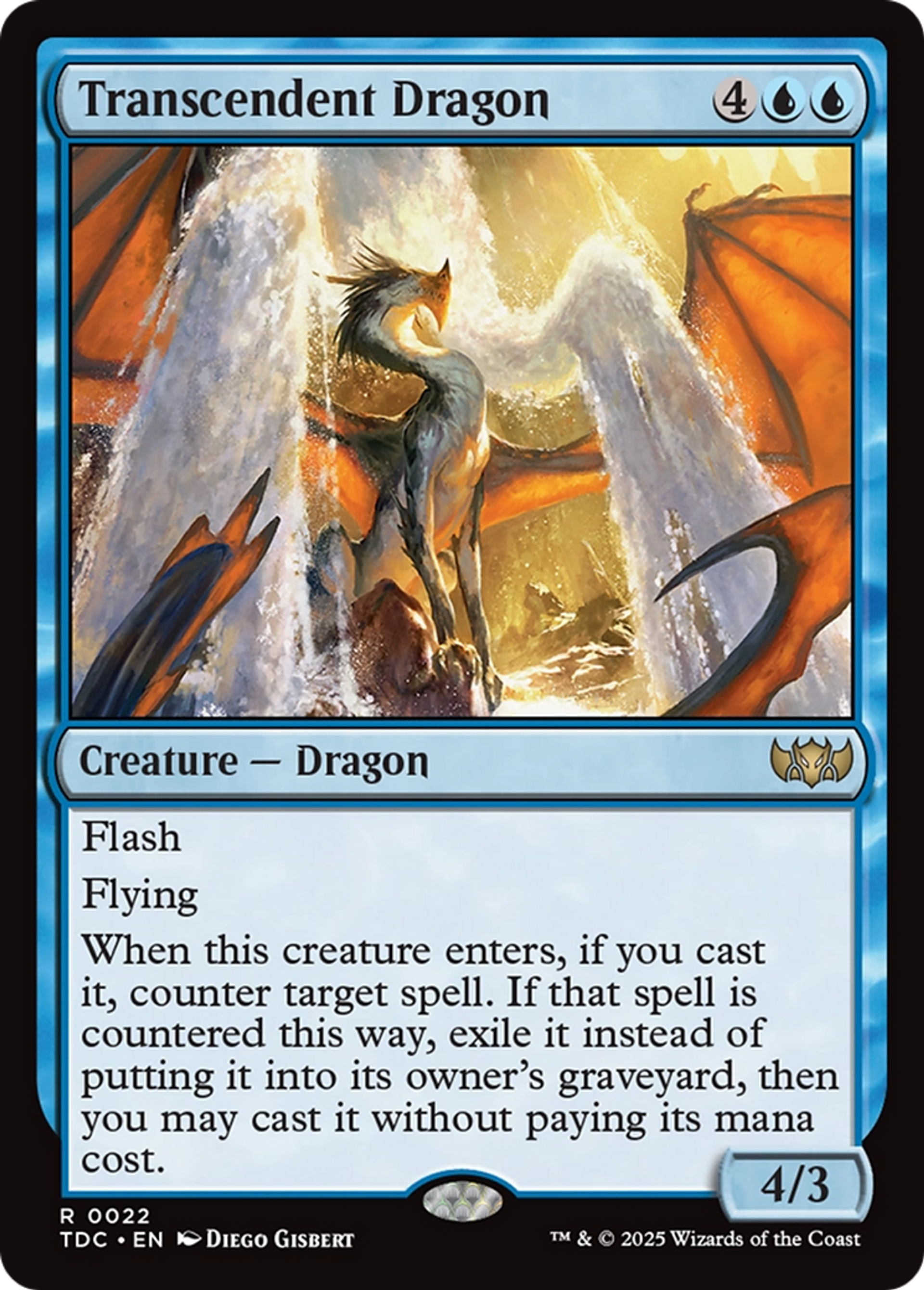 Dragon transcendant — Tarkir: Dragonstorm Commander — Magic: The Gathering