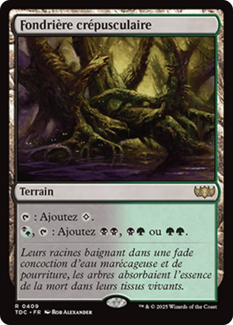 Fondrière crépusculaire — Tarkir: Dragonstorm Commander — Magic: The Gathering