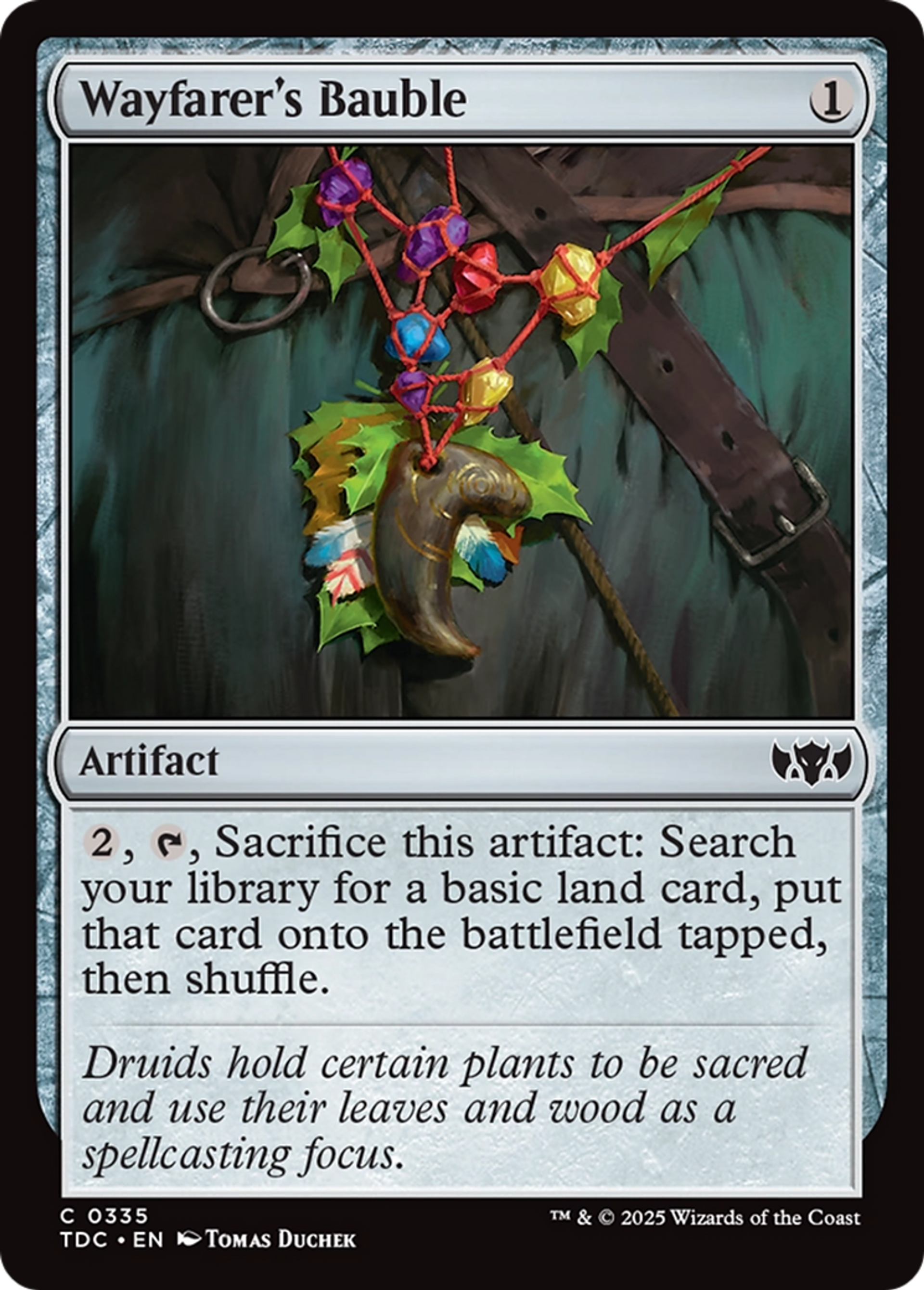 Wayfarer's Bauble — Tarkir: Dragonstorm Commander — Magic: The Gathering