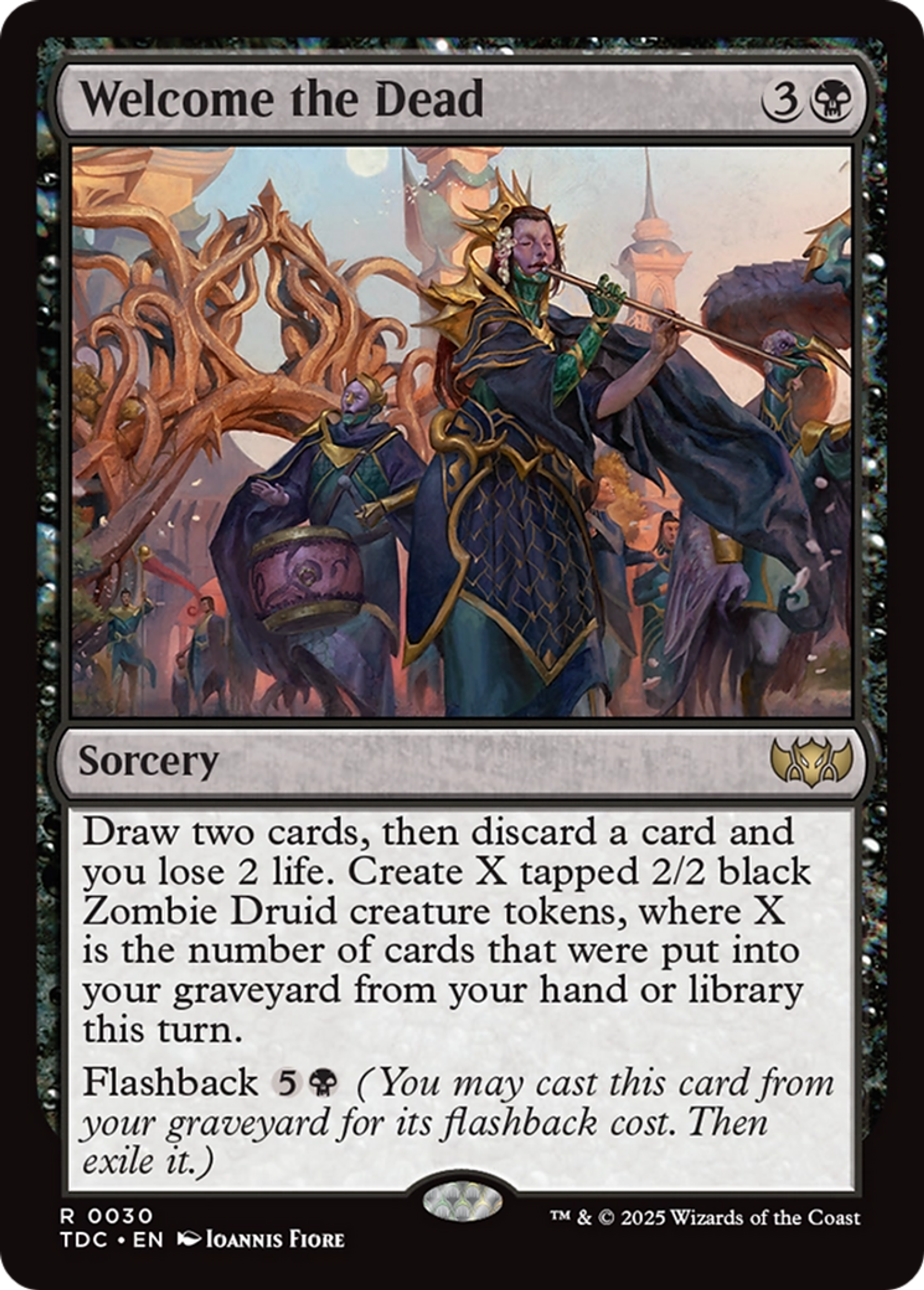 Welcome the Dead — Tarkir: Dragonstorm Commander — Magic: The Gathering