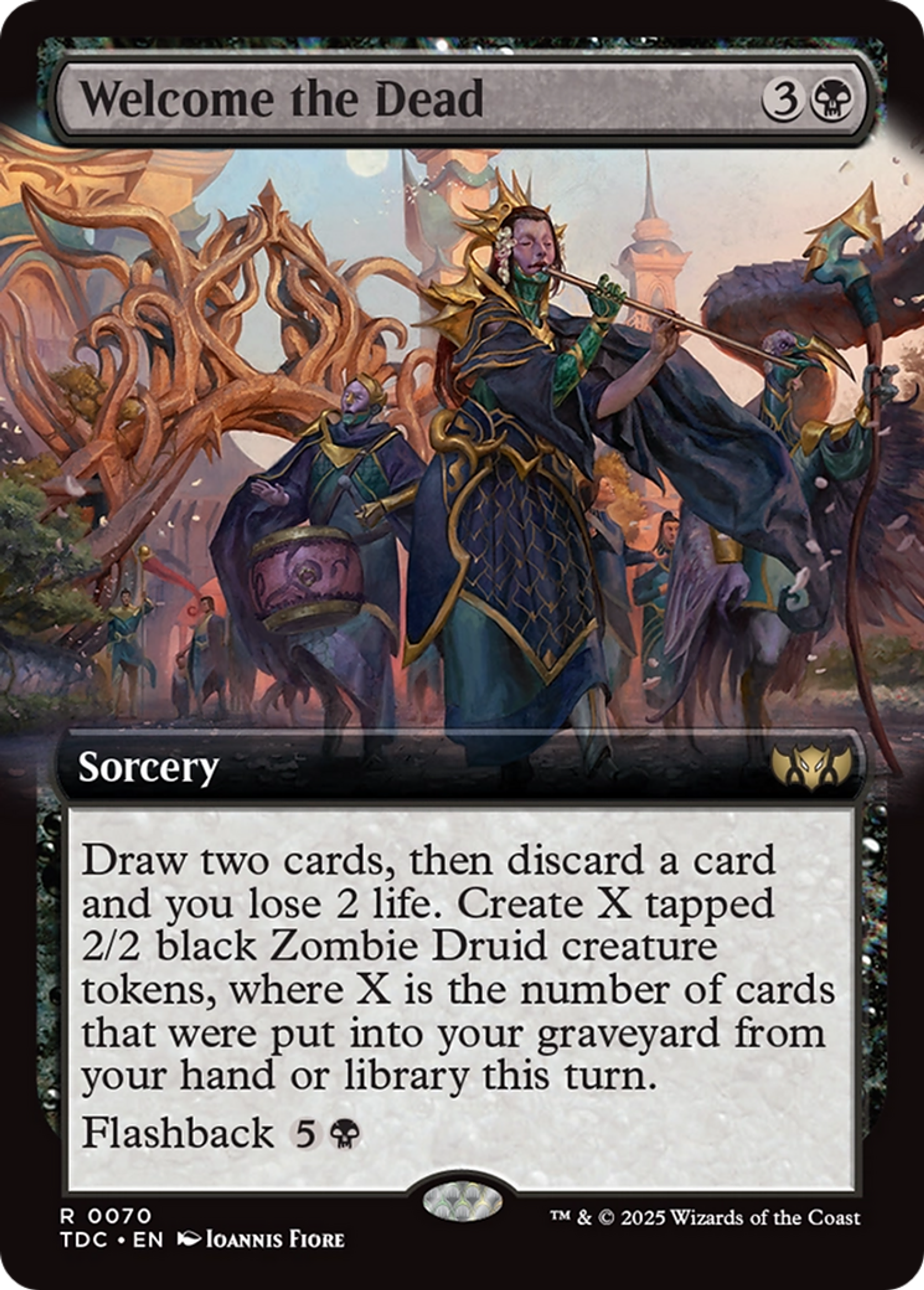 Bienvenue aux morts — Tarkir: Dragonstorm Commander — Magic: The Gathering