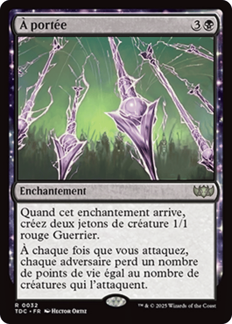 À portée — Tarkir: Dragonstorm Commander — Magic: The Gathering
