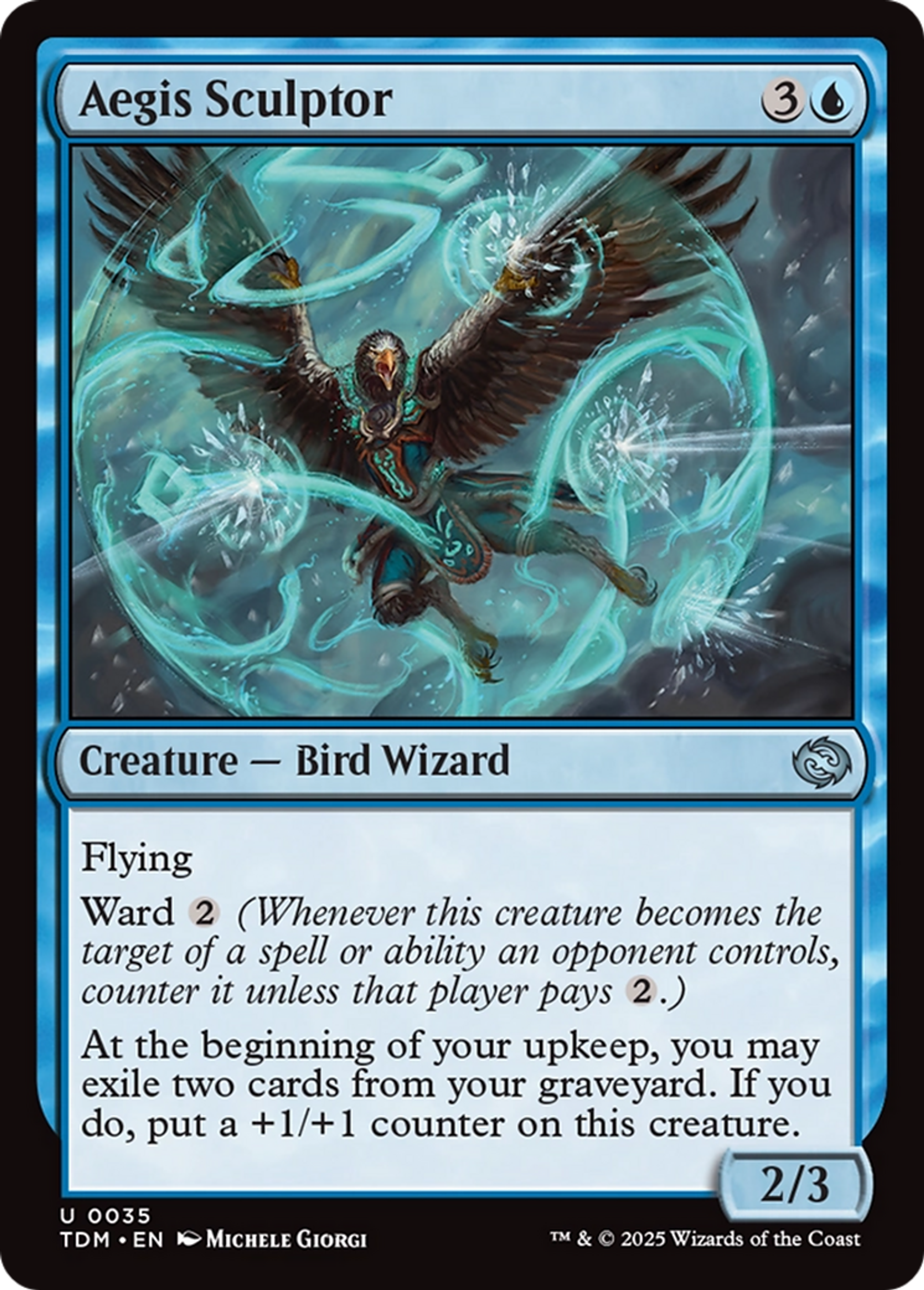 Aegis Sculptor — Tarkir: Dragonstorm — Magic: The Gathering