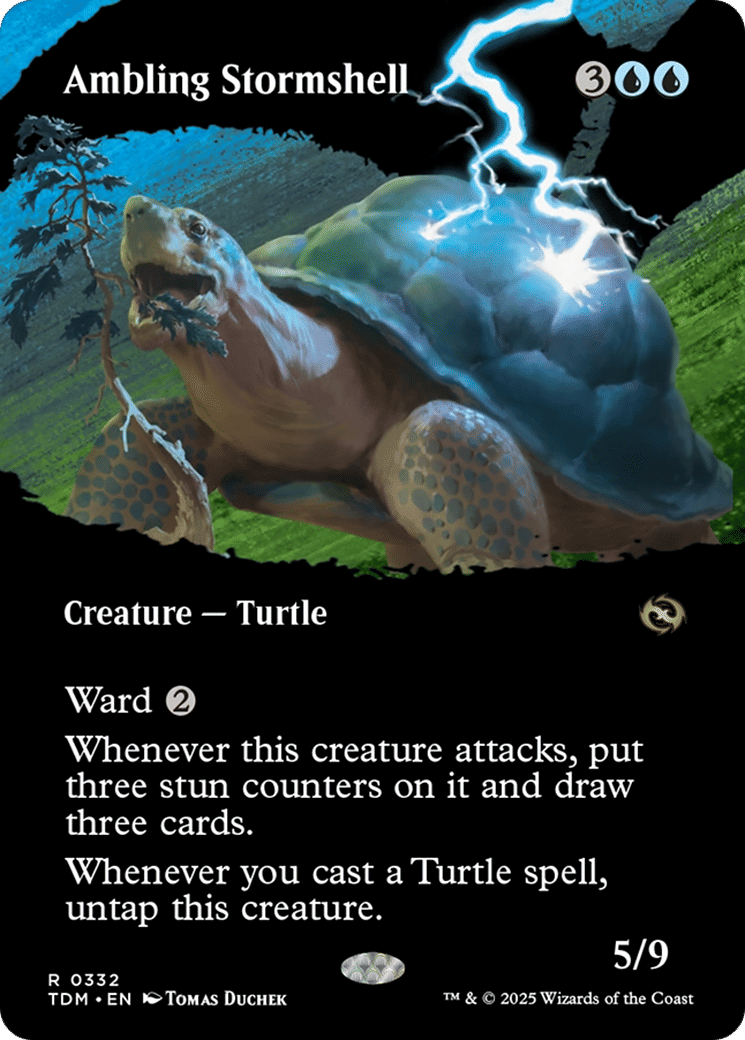 Ambling Stormshell — Tarkir: Dragonstorm — Magic: The Gathering