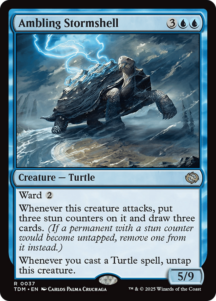 Ambling Stormshell — Tarkir: Dragonstorm — Magic: The Gathering