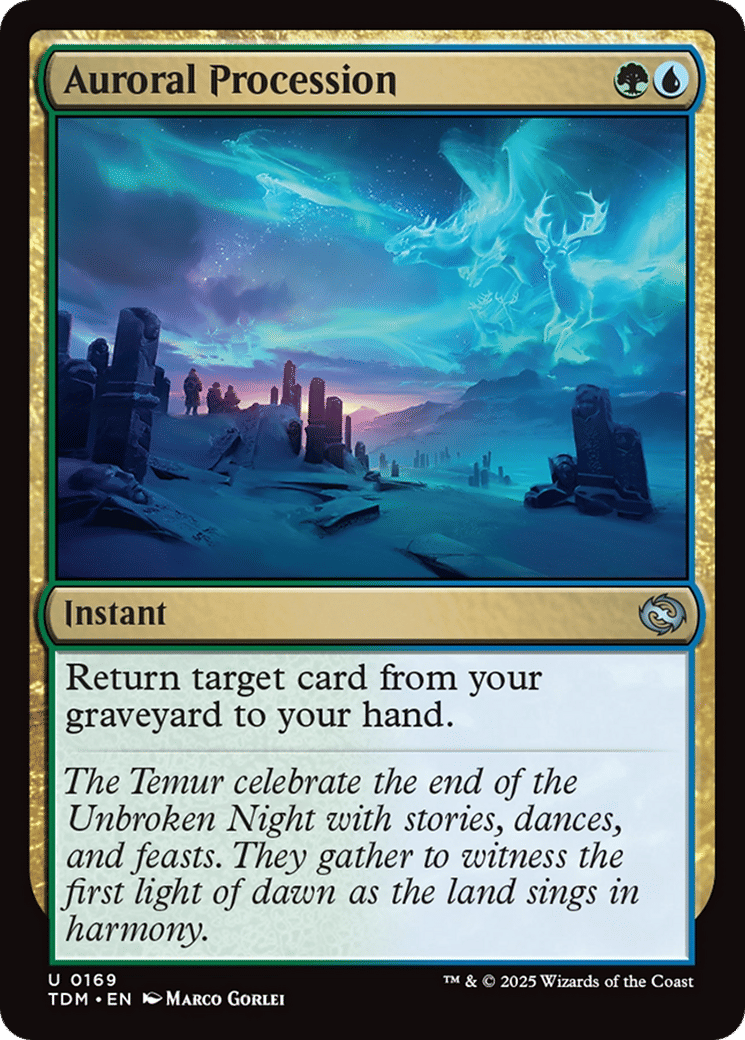 Auroral Procession — Tarkir: Dragonstorm — Magic: The Gathering