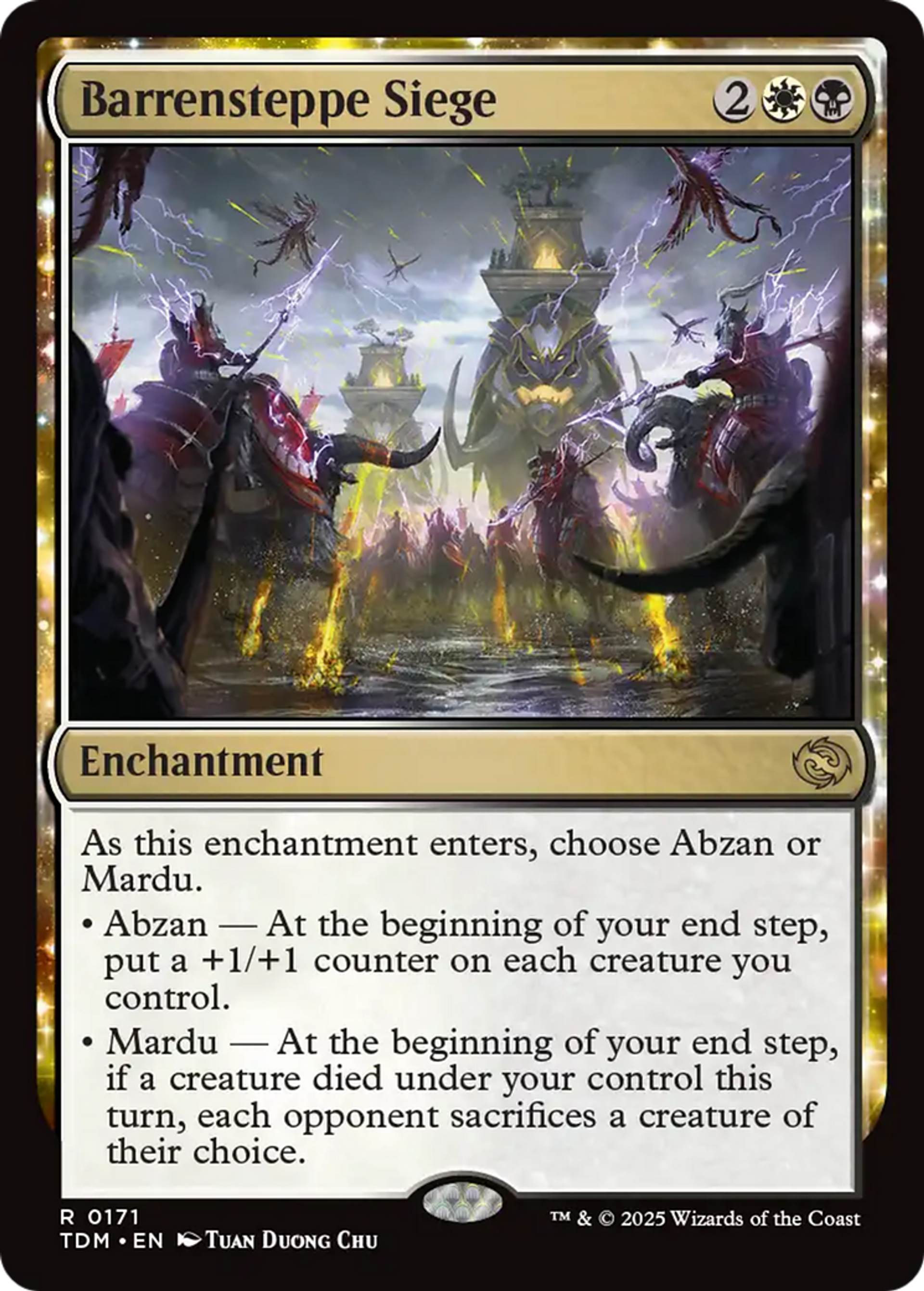 Barrensteppe Siege — Tarkir: Dragonstorm — Magic: The Gathering