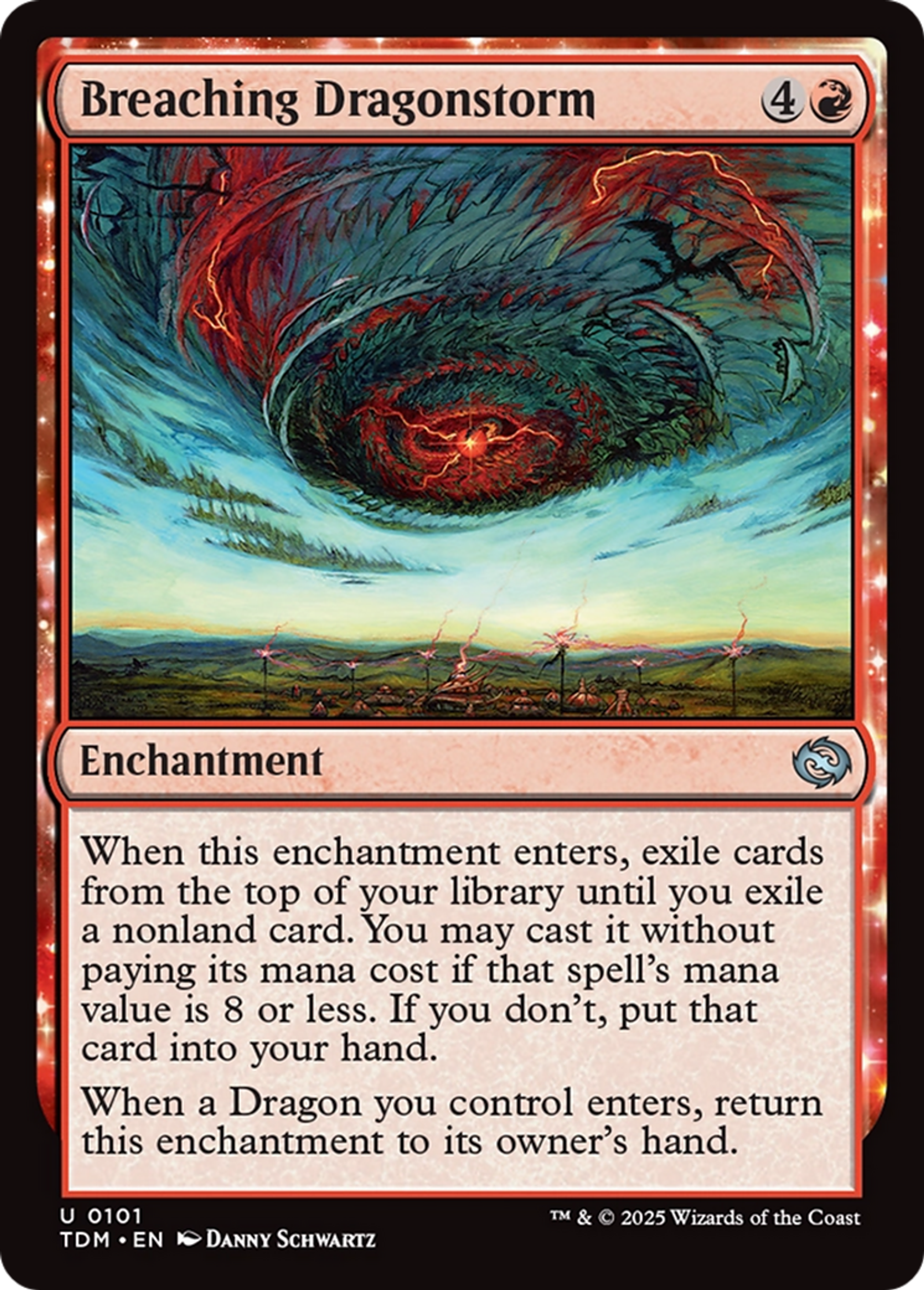 Orage des dragons jaillissant — Tarkir: Dragonstorm — Magic: The Gathering
