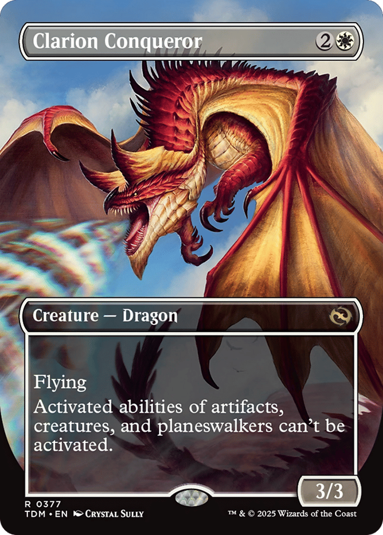 Clarion Conqueror — Tarkir: Dragonstorm — Magic: The Gathering