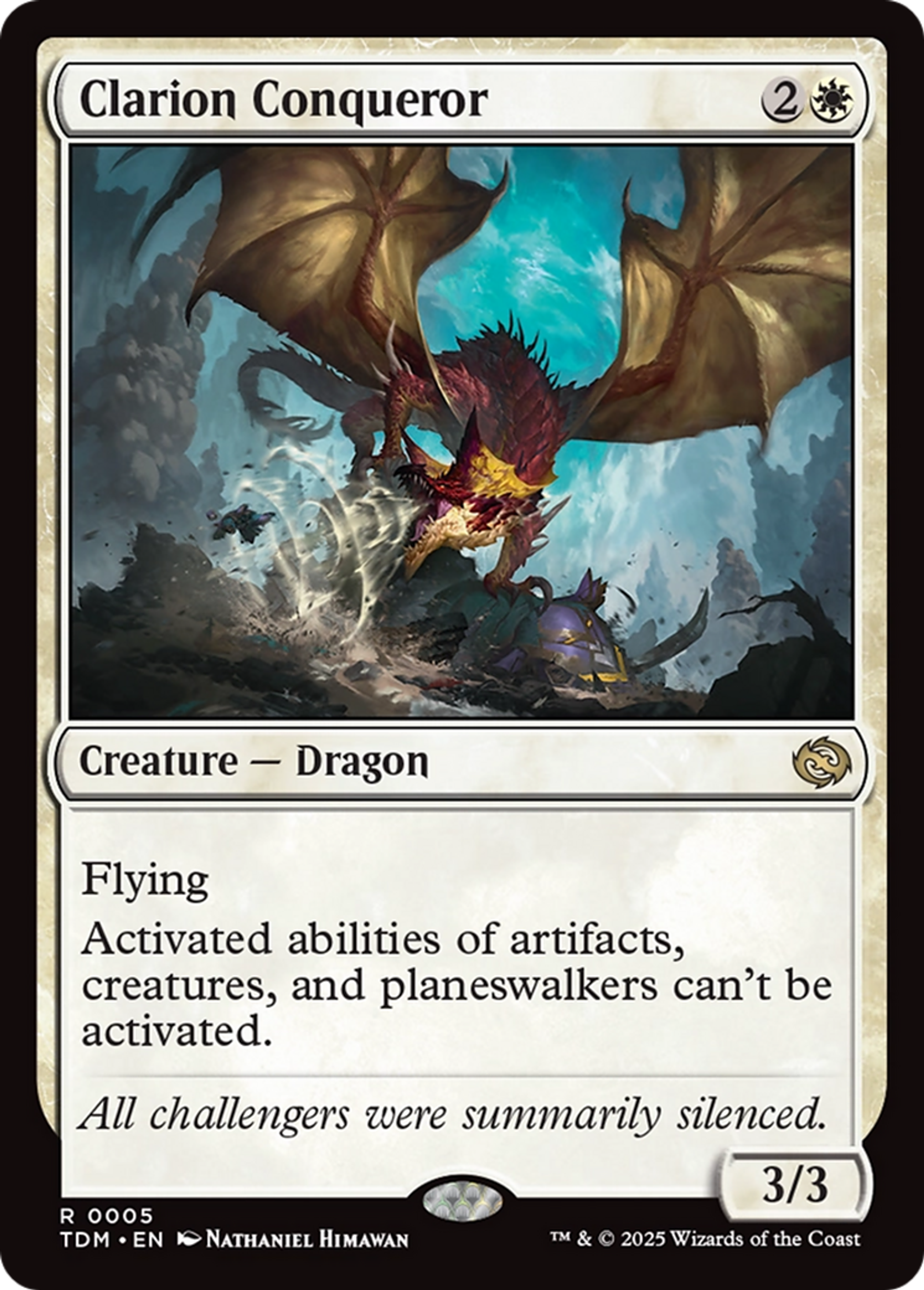 Conquérant clairon — Tarkir: Dragonstorm — Magic: The Gathering