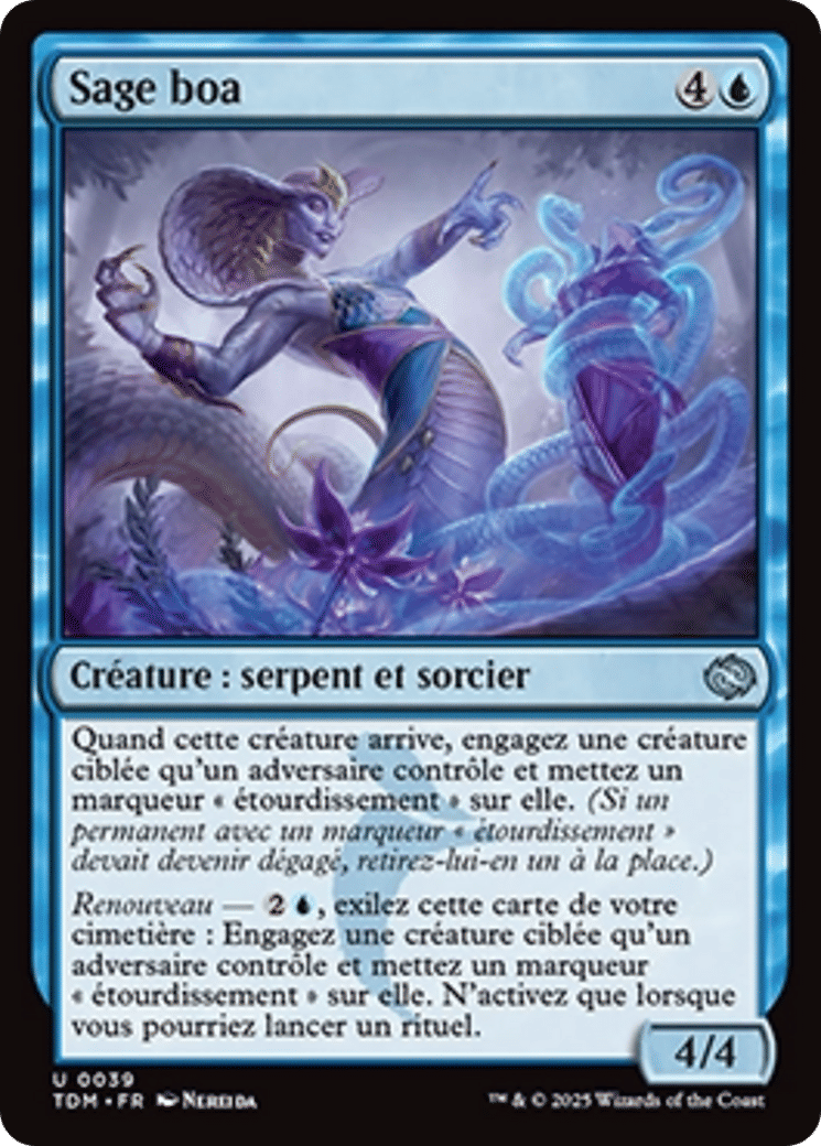 Sage boa — Tarkir: Dragonstorm — Magic: The Gathering