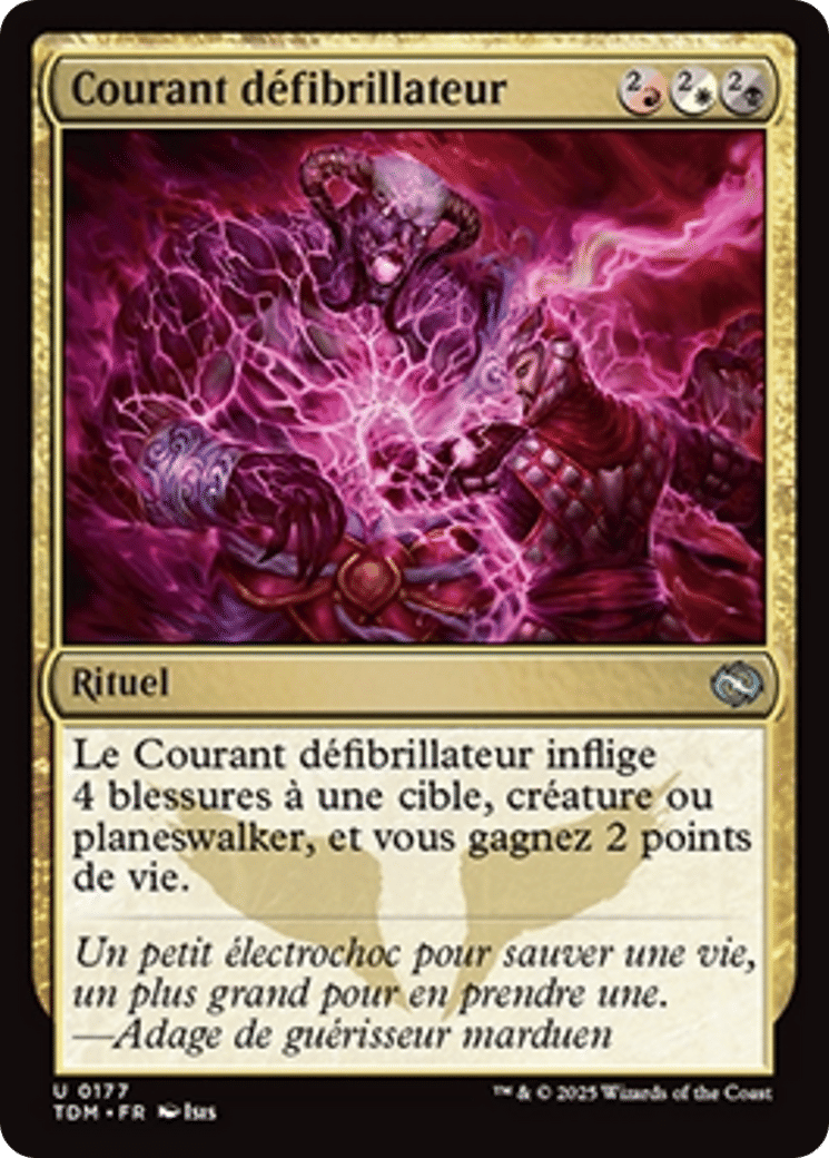 Courant défibrillateur — Tarkir: Dragonstorm — Magic: The Gathering