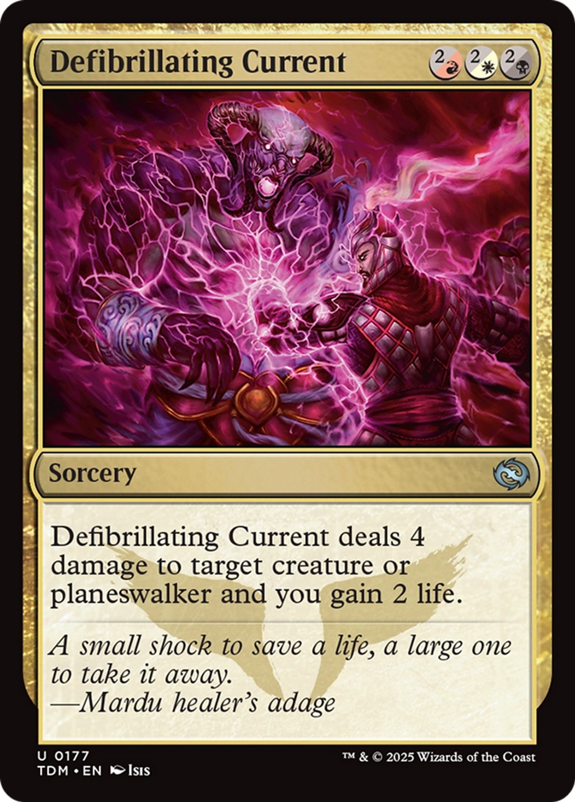 Courant défibrillateur — Tarkir: Dragonstorm — Magic: The Gathering