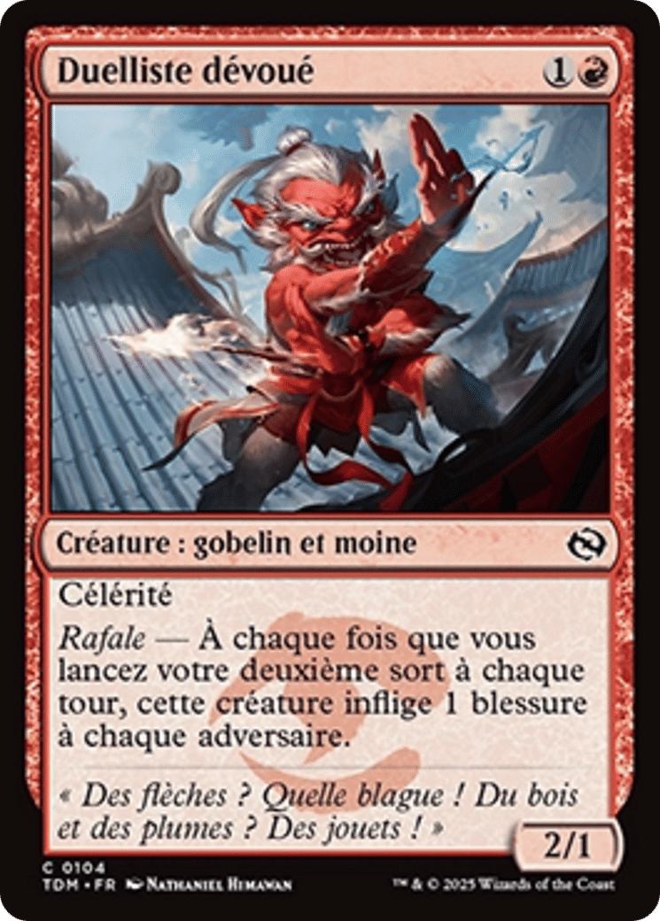 Duelliste dévoué — Tarkir: Dragonstorm — Magic: The Gathering