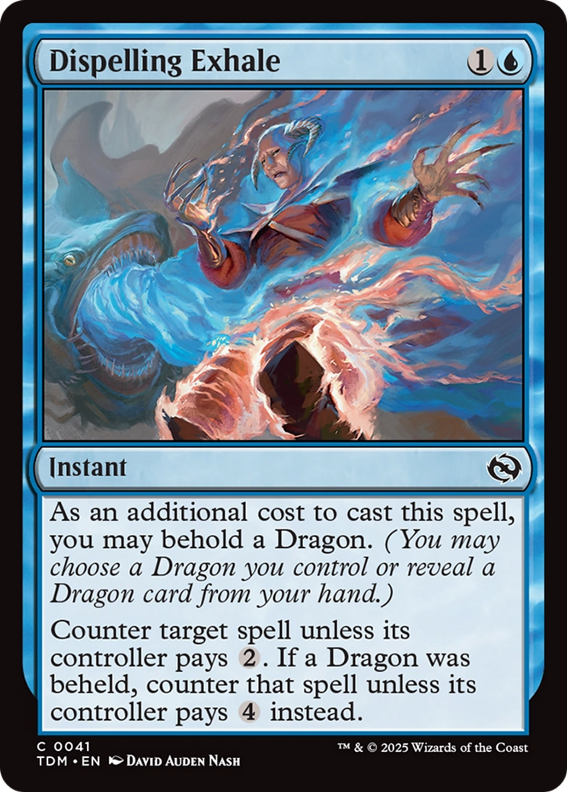 Souffle dispersant — Tarkir: Dragonstorm — Magic: The Gathering
