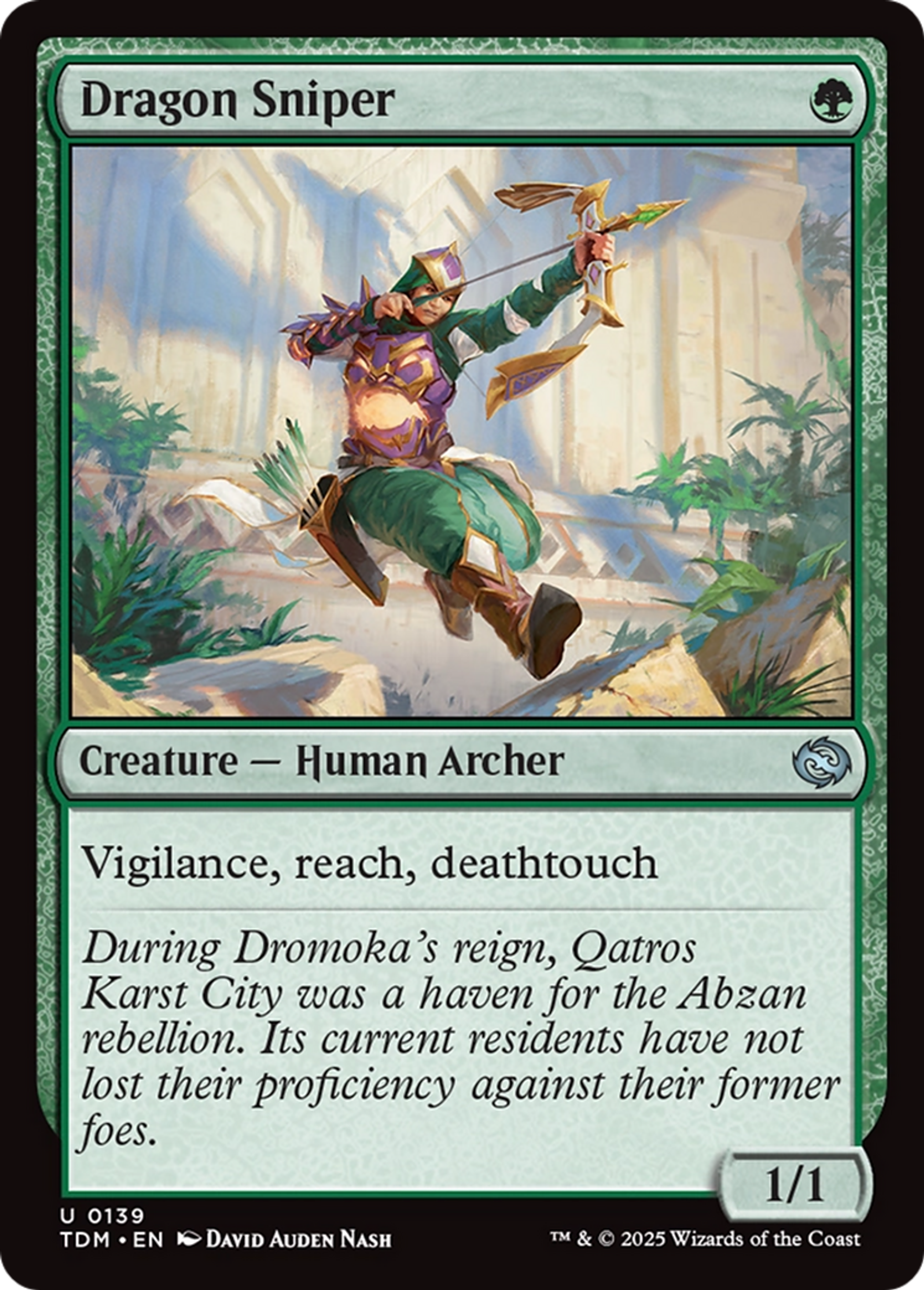 Franc-tireur dragon — Tarkir: Dragonstorm — Magic: The Gathering