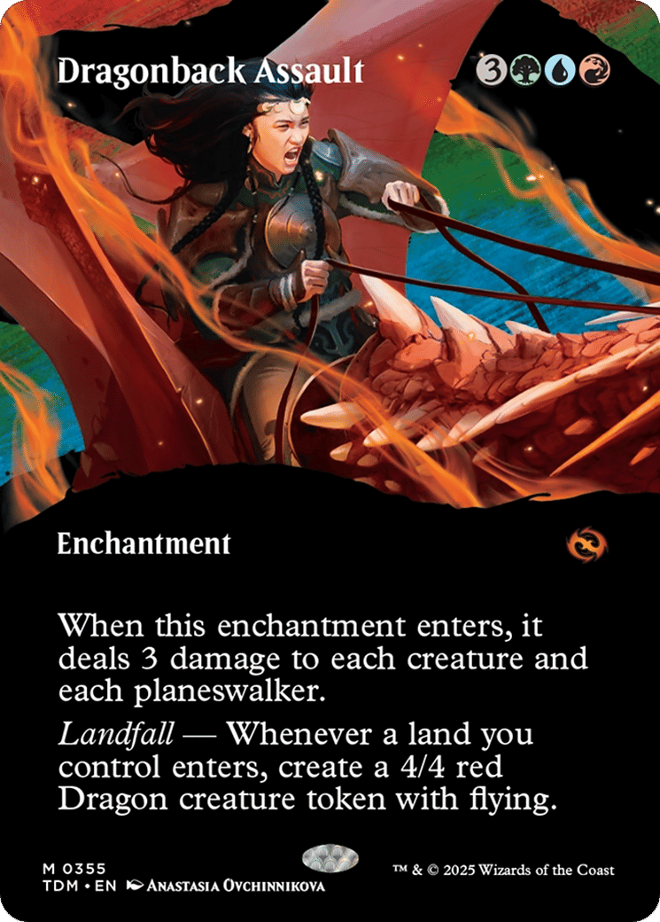 Dragonback Assault — Tarkir: Dragonstorm — Magic: The Gathering
