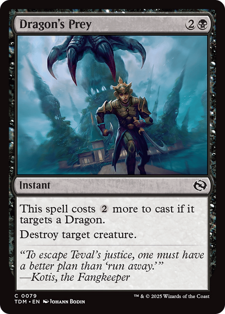 Dragon's Prey — Tarkir: Dragonstorm — Magic: The Gathering