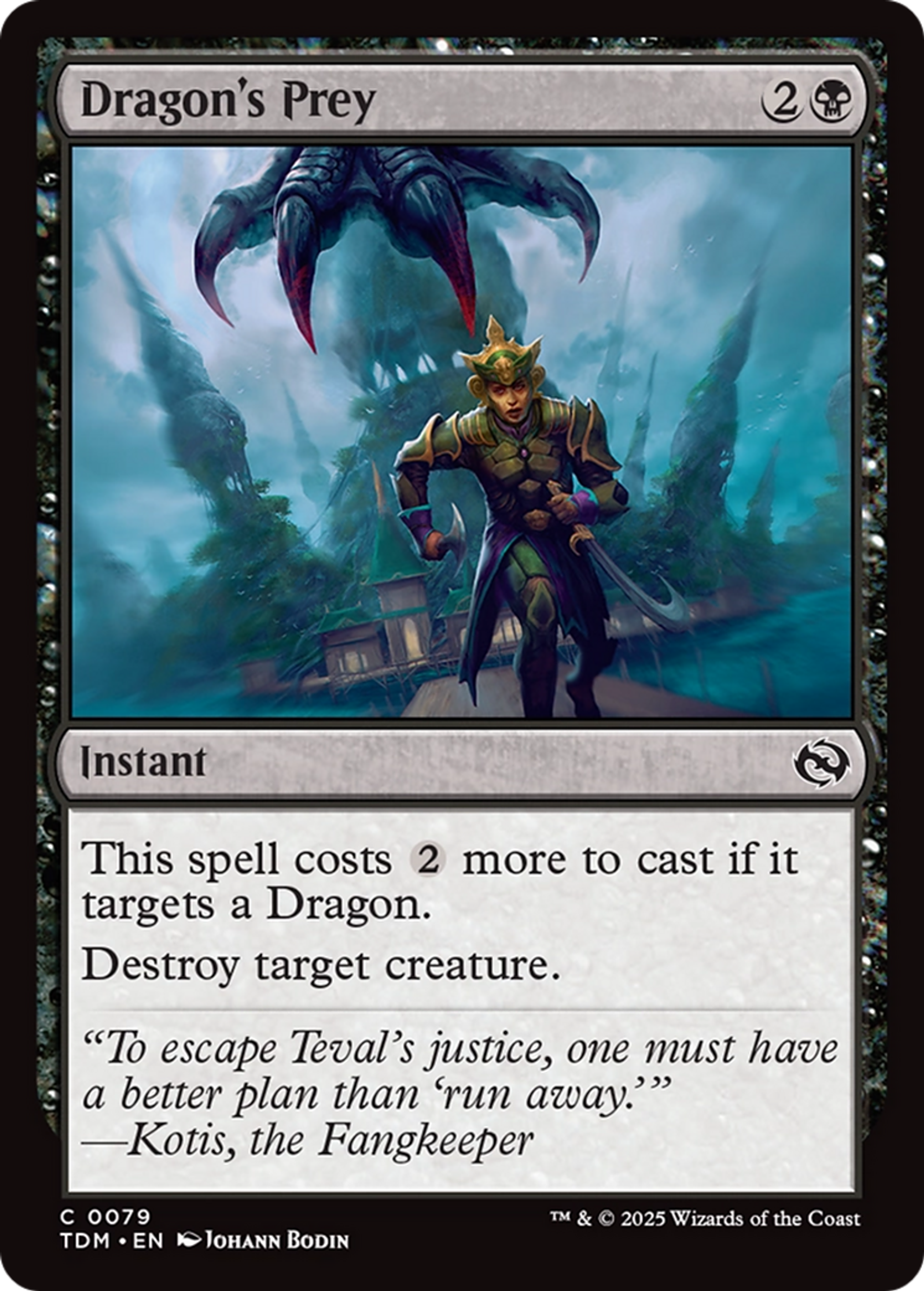 Dragon's Prey — Tarkir: Dragonstorm — Magic: The Gathering