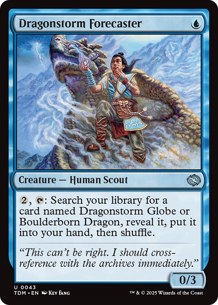 Dragonstorm Forecaster — Tarkir: Dragonstorm — Magic: The Gathering