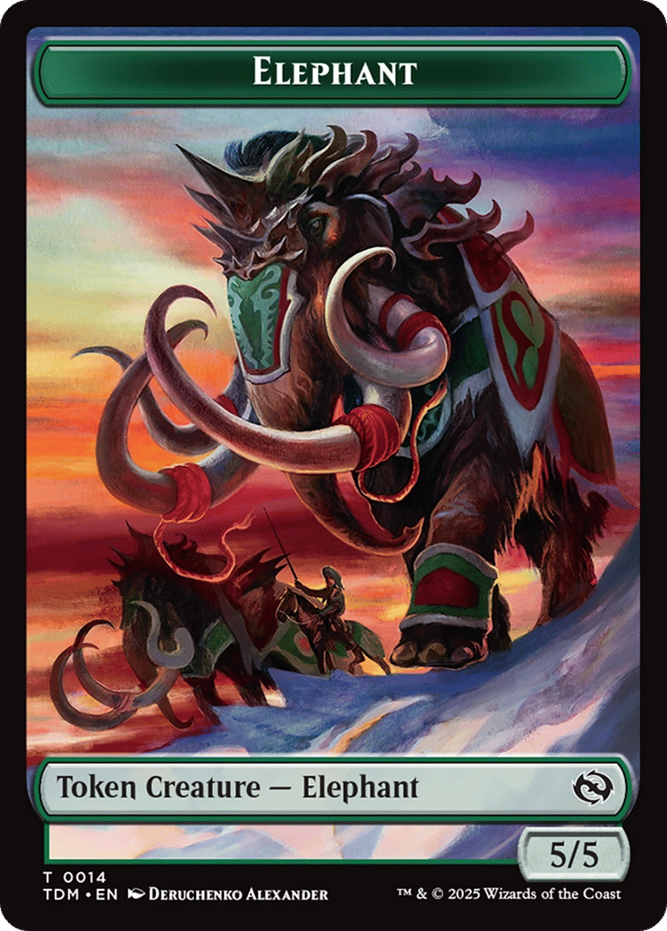Elephant — Tarkir: Dragonstorm — Magic: The Gathering