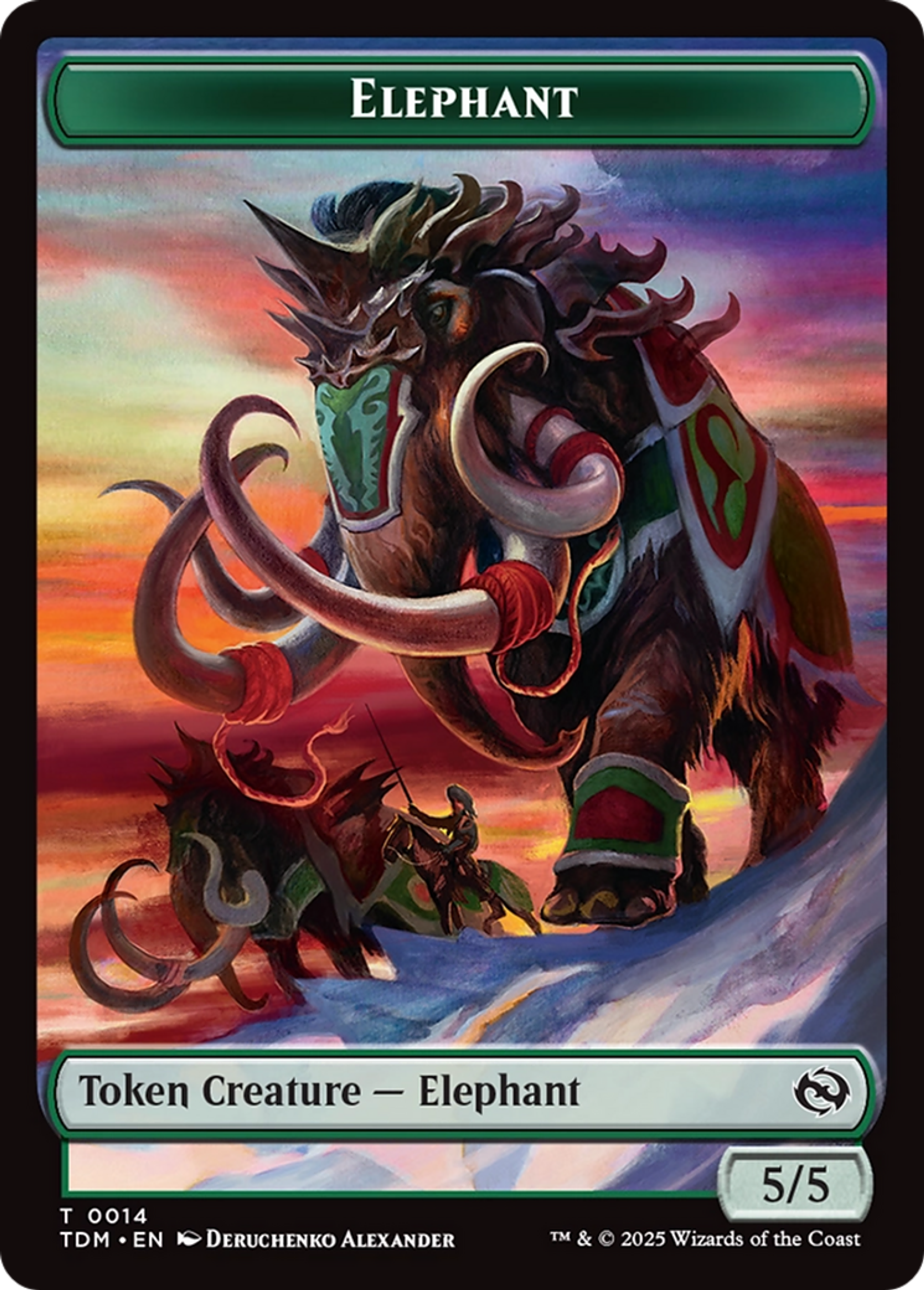 Elephant — Tarkir: Dragonstorm — Magic: The Gathering