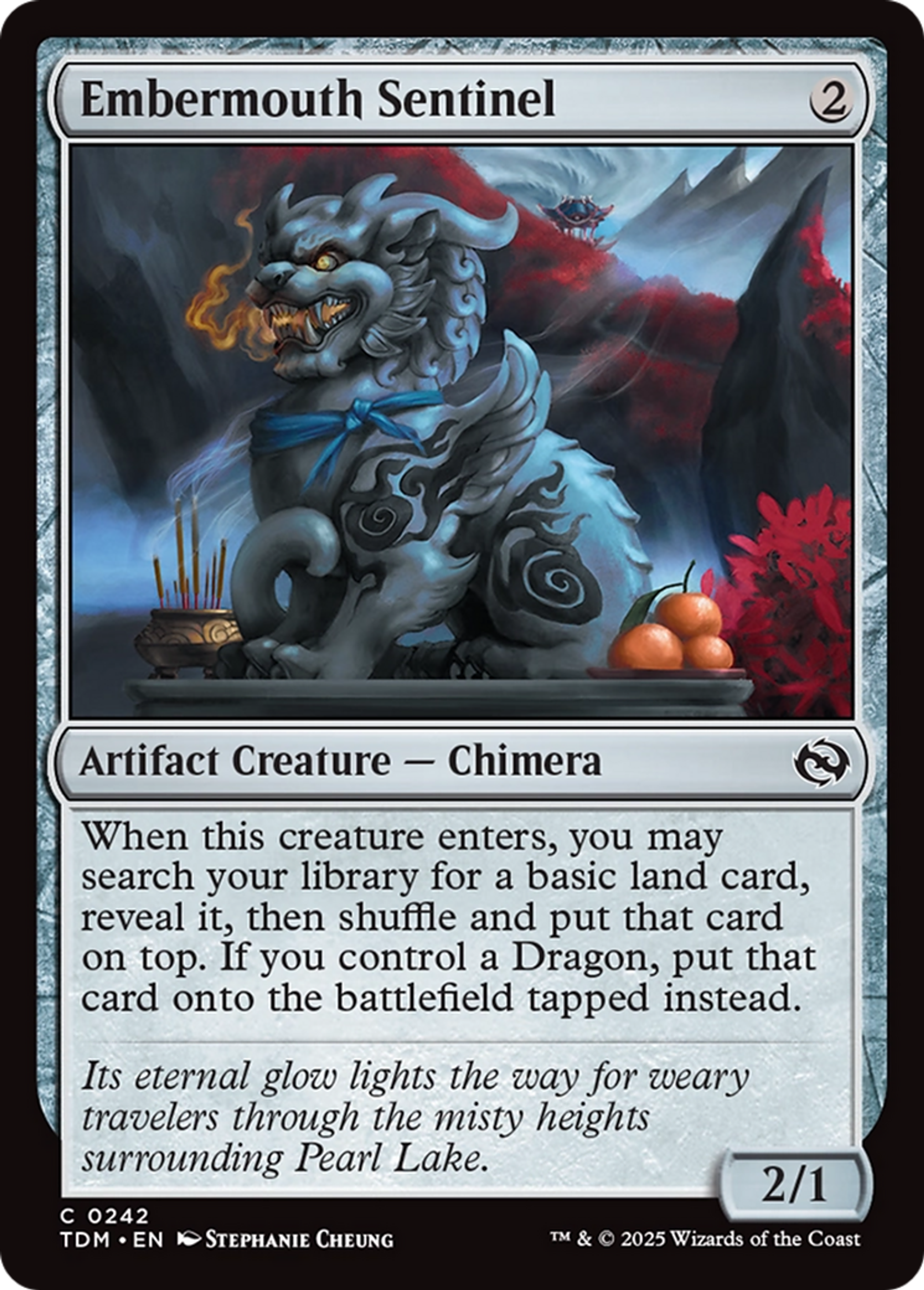 Embermouth Sentinel — Tarkir: Dragonstorm — Magic: The Gathering