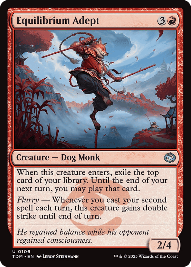 Equilibrium Adept — Tarkir: Dragonstorm — Magic: The Gathering