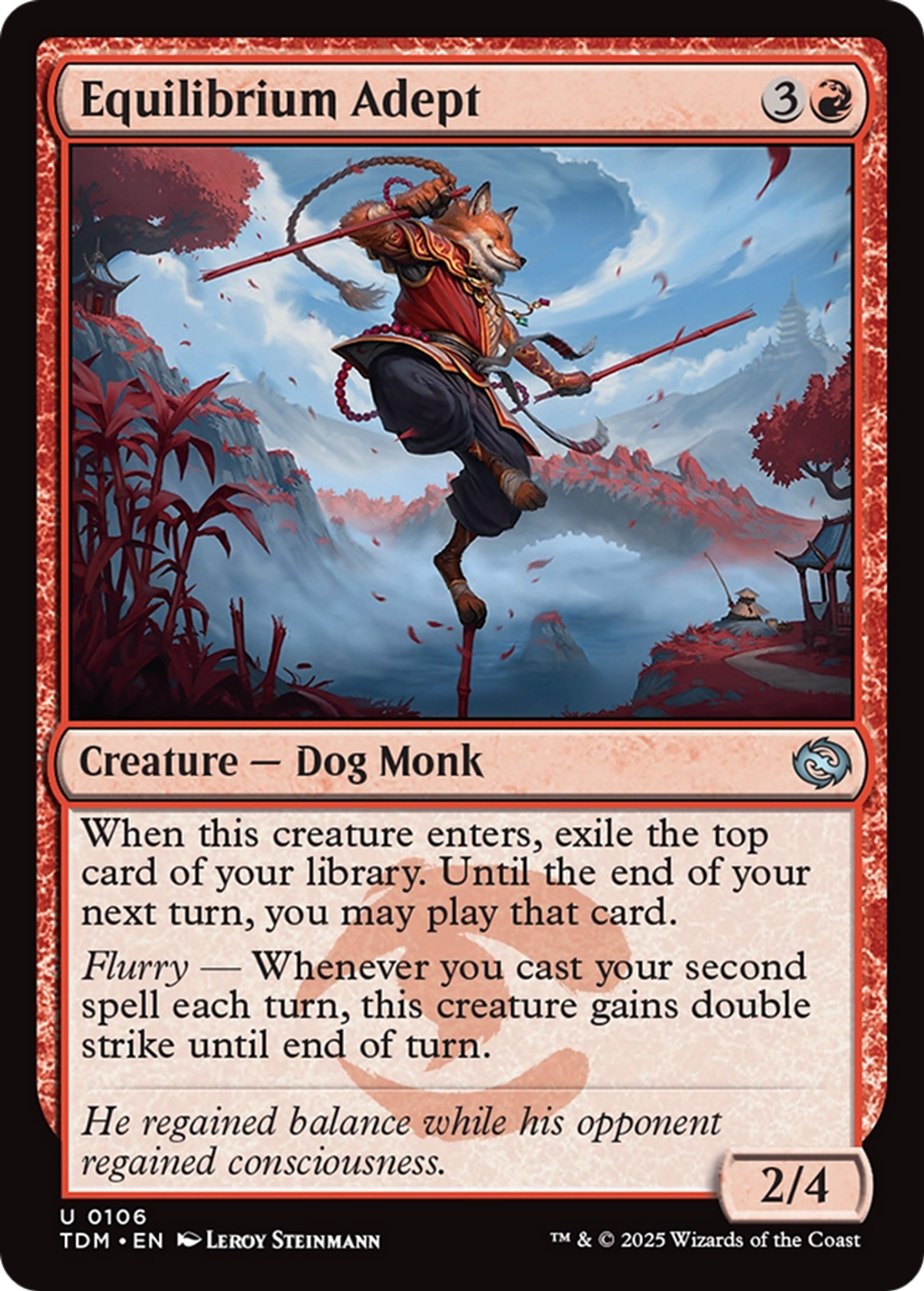 Equilibrium Adept — Tarkir: Dragonstorm — Magic: The Gathering