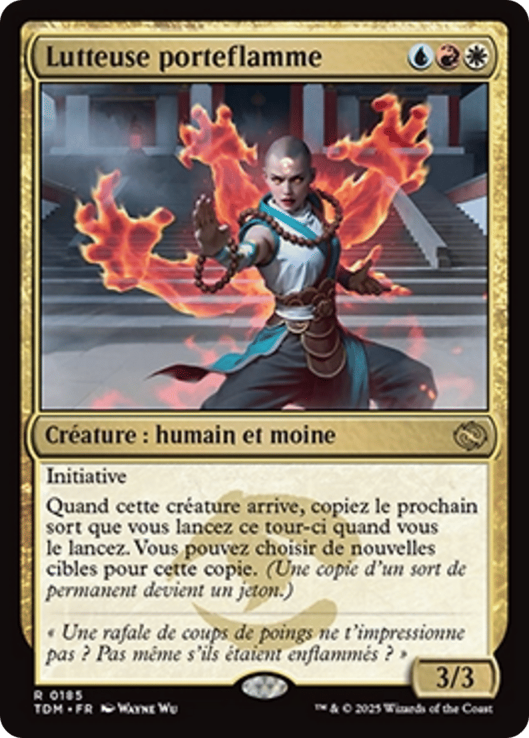Lutteuse porteflamme — Tarkir: Dragonstorm — Magic: The Gathering