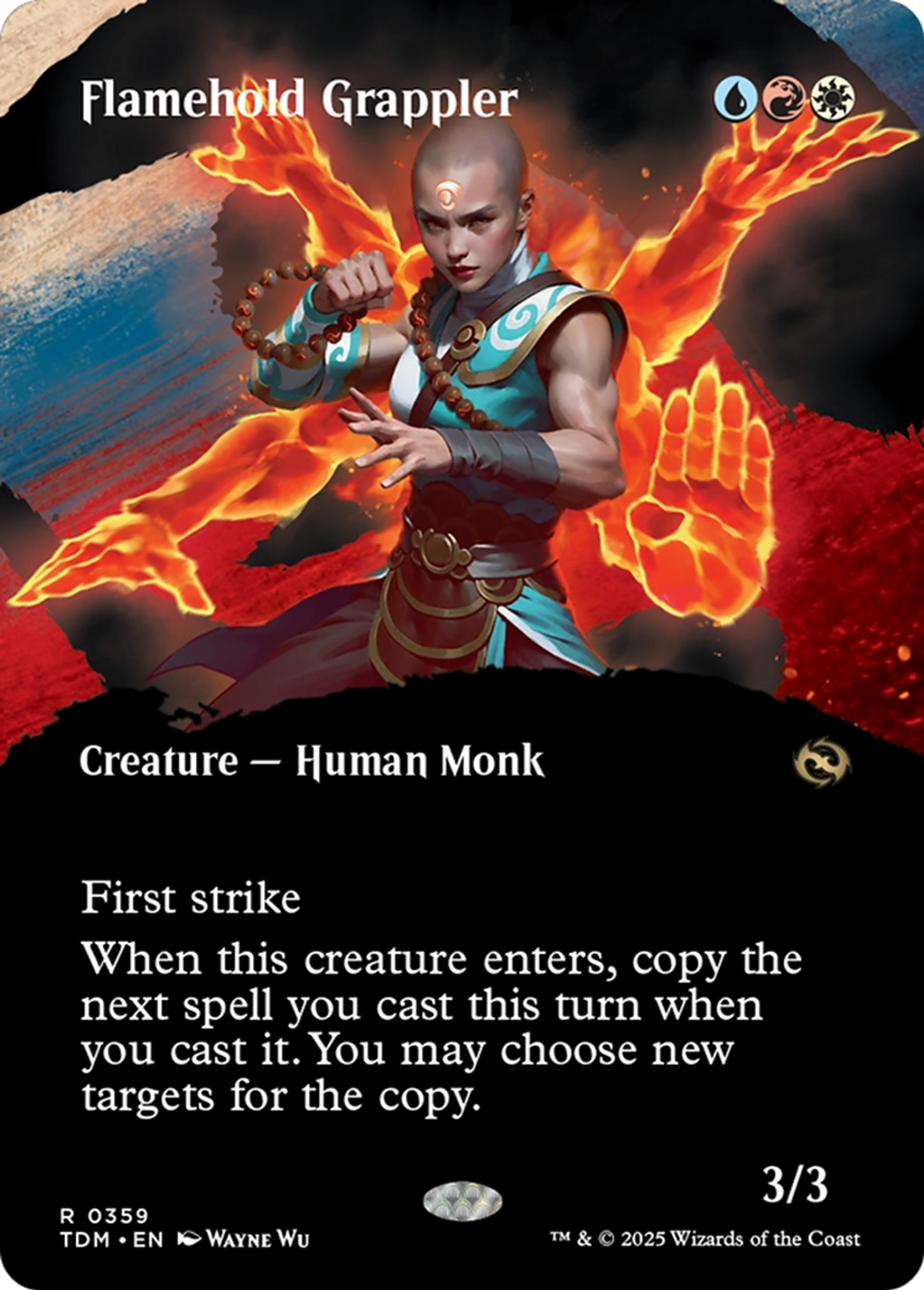 Flamehold Grappler — Tarkir: Dragonstorm — Magic: The Gathering