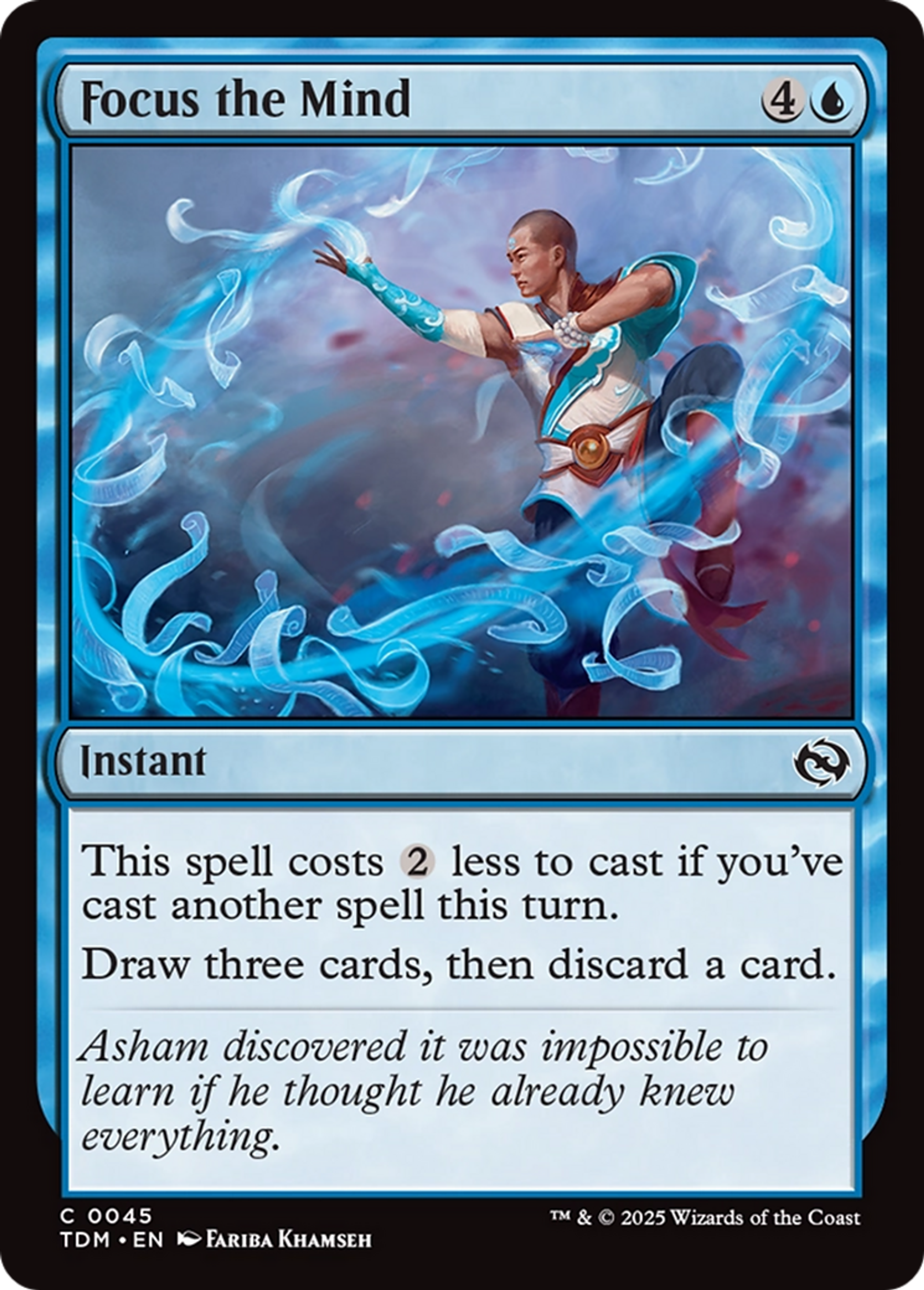 Concentrer son esprit — Tarkir: Dragonstorm — Magic: The Gathering
