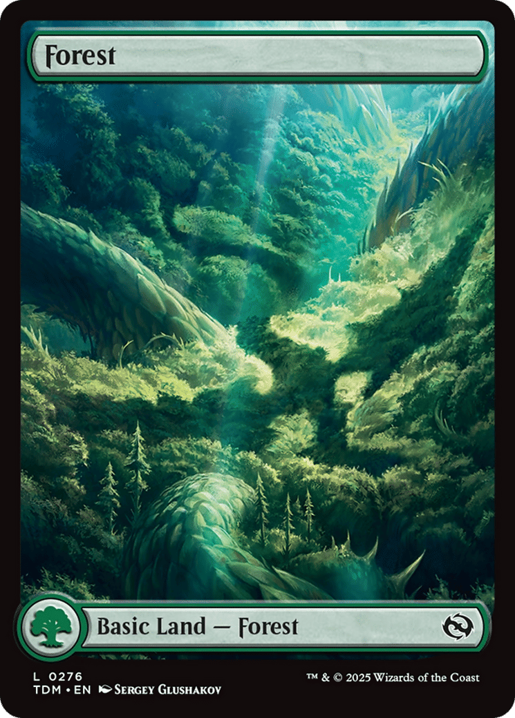 Forest — Tarkir: Dragonstorm — Magic: The Gathering
