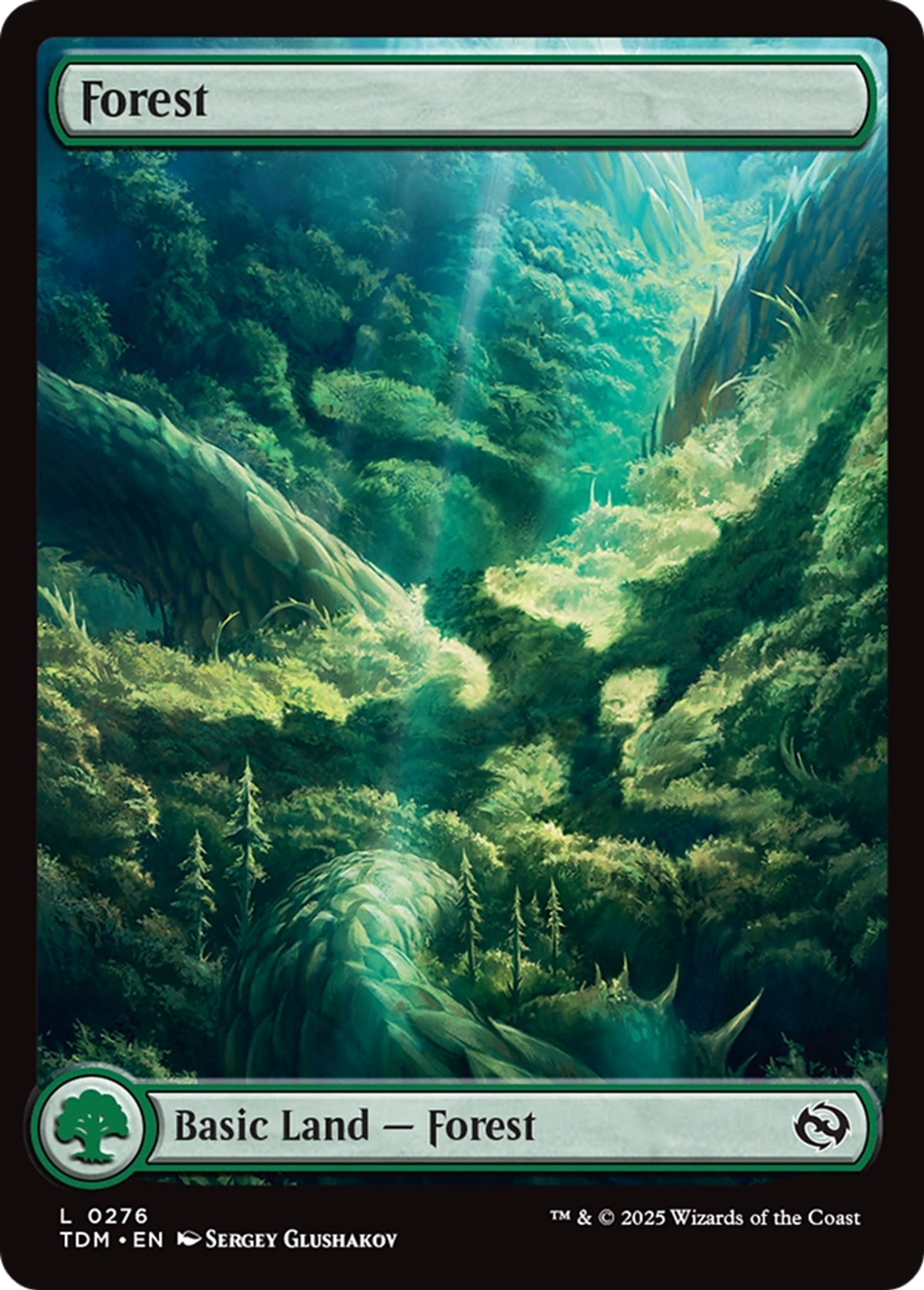 Forêt — Tarkir: Dragonstorm — Magic: The Gathering