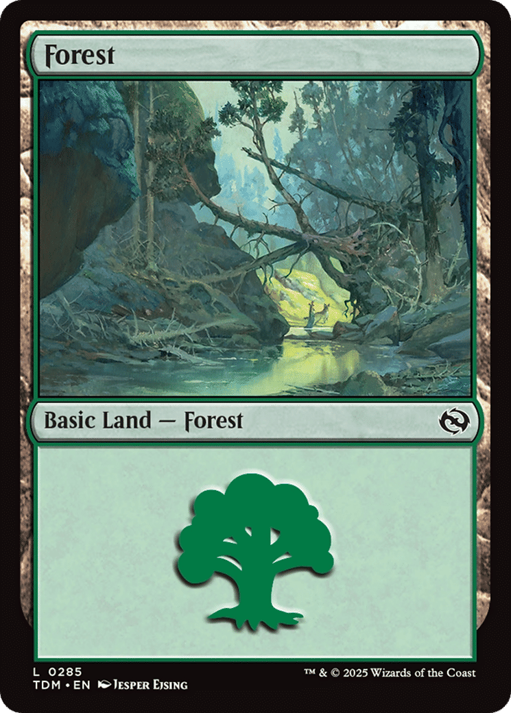 Forest — Tarkir: Dragonstorm — Magic: The Gathering