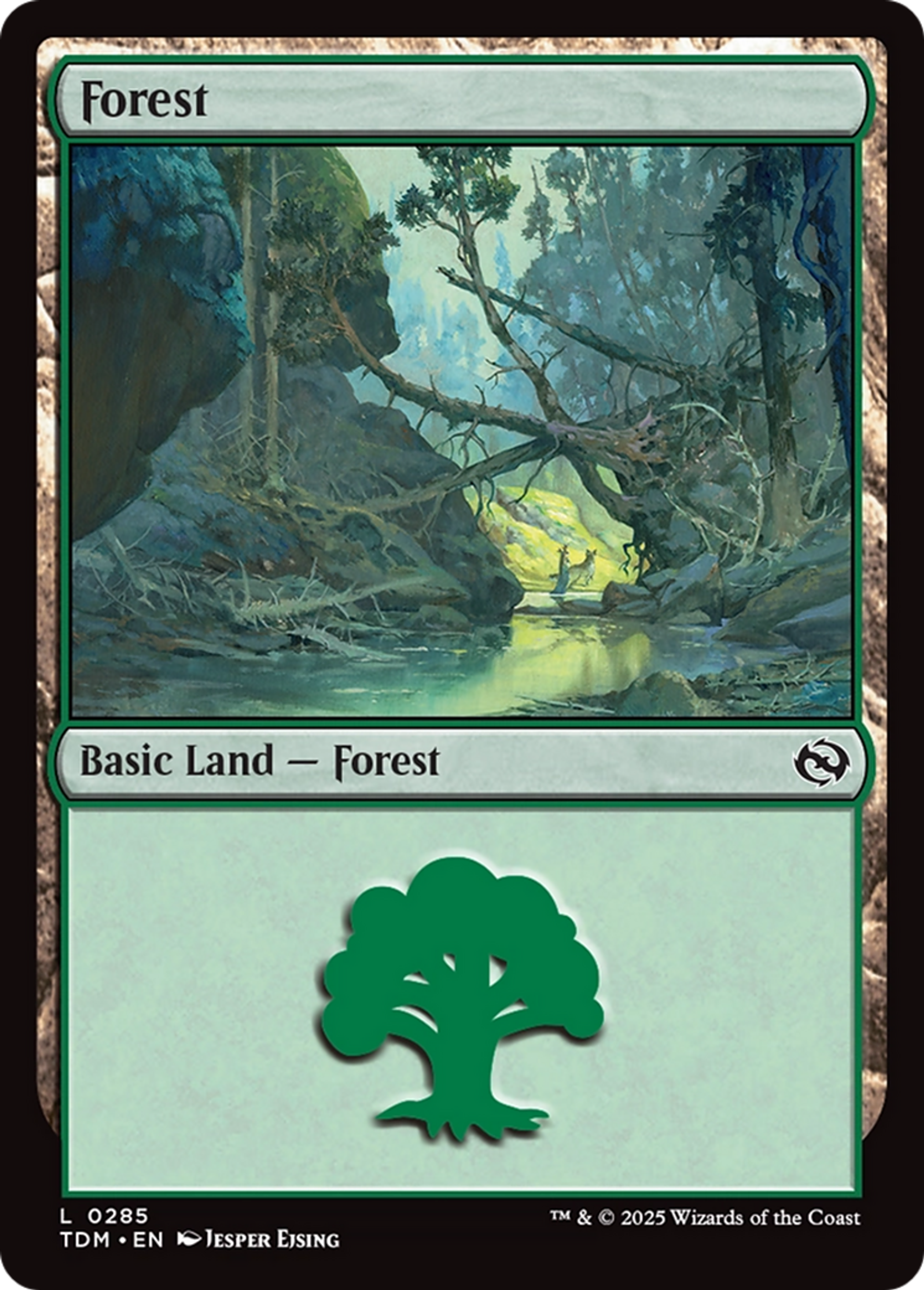 Forêt — Tarkir: Dragonstorm — Magic: The Gathering