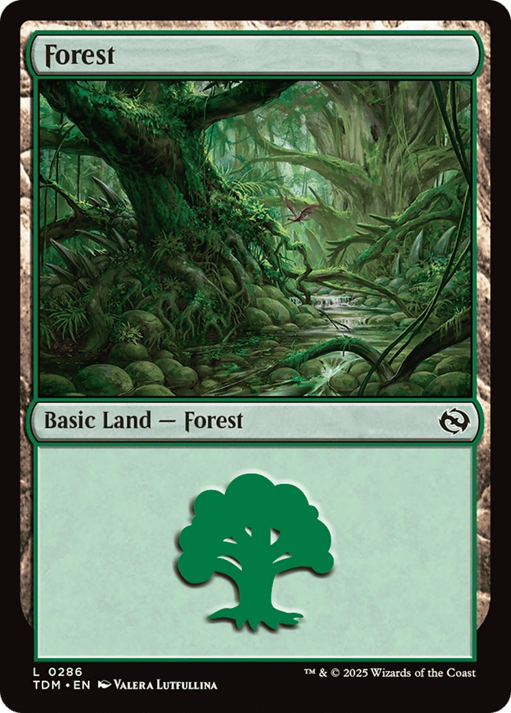 Forest — Tarkir: Dragonstorm — Magic: The Gathering