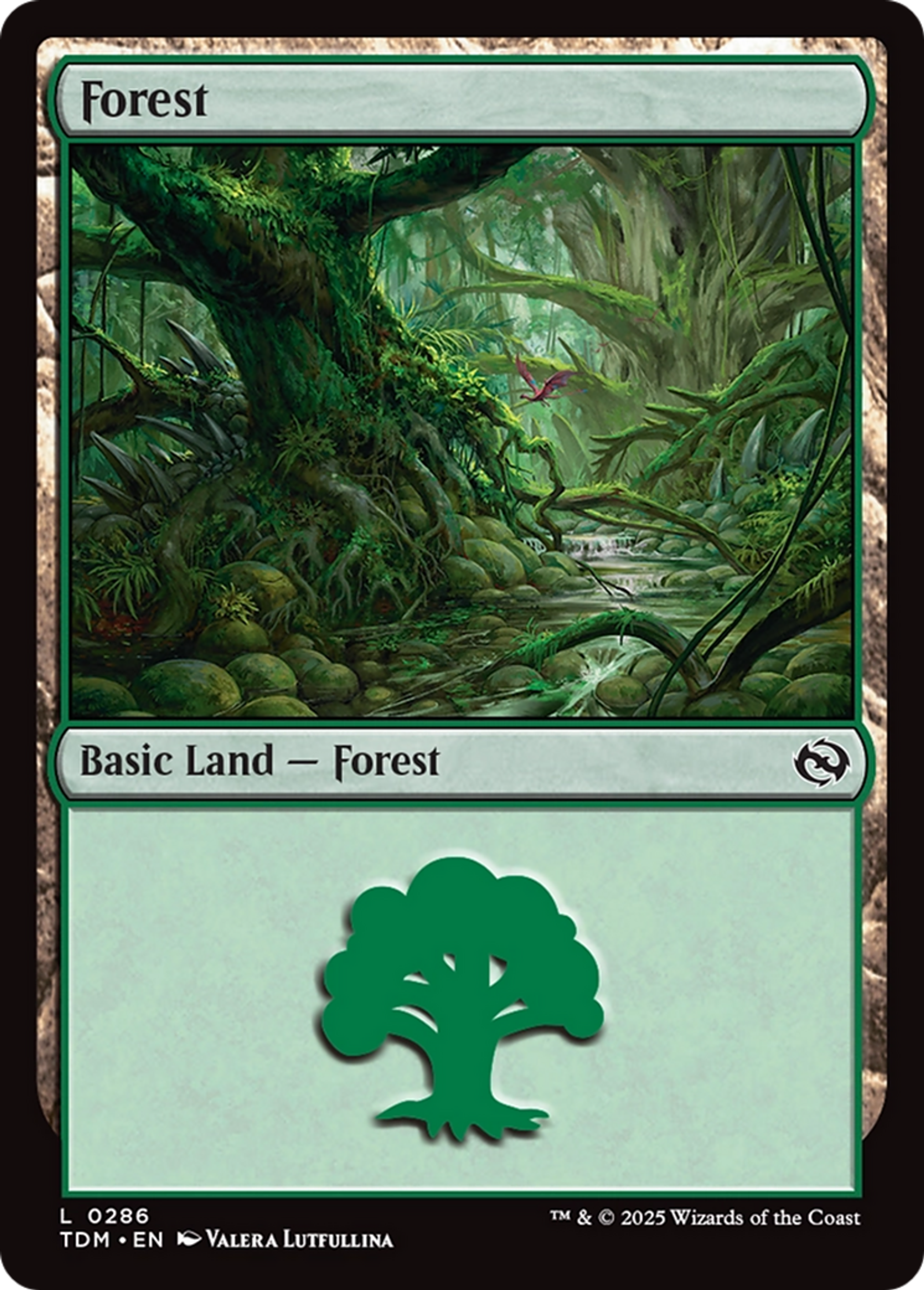 Forest — Tarkir: Dragonstorm — Magic: The Gathering